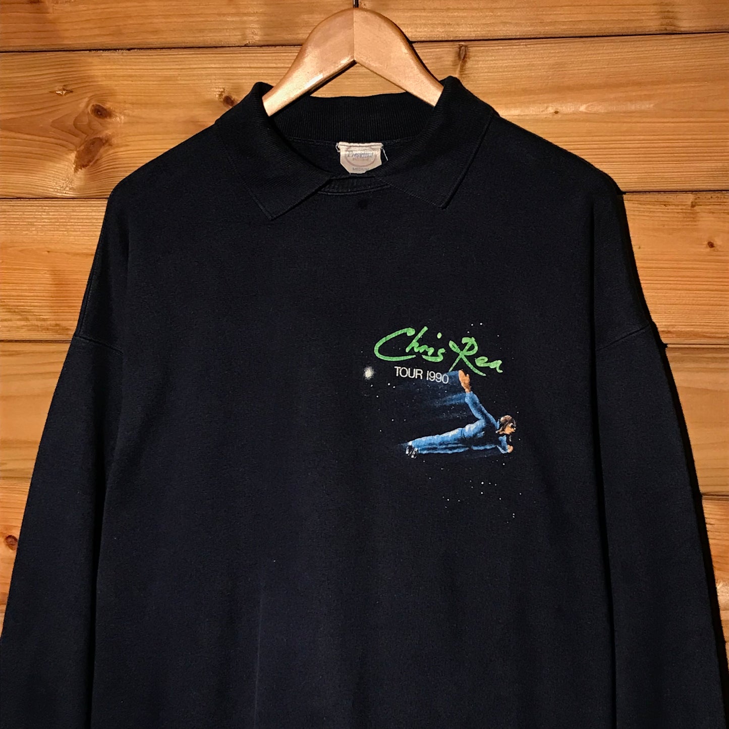 1990 Chris Rea Road To Hell Europe Tour sweatshirt