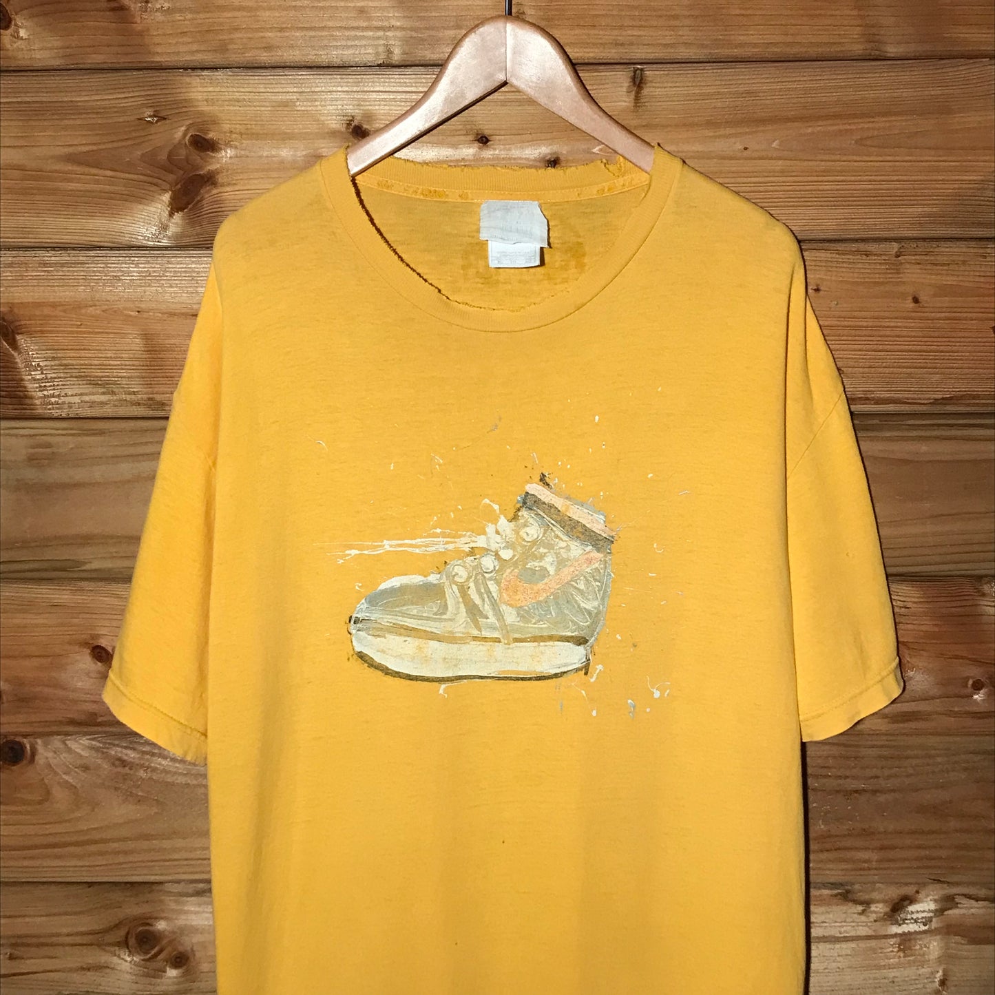 Nike x Dave White Shoe Artwork t shirt
