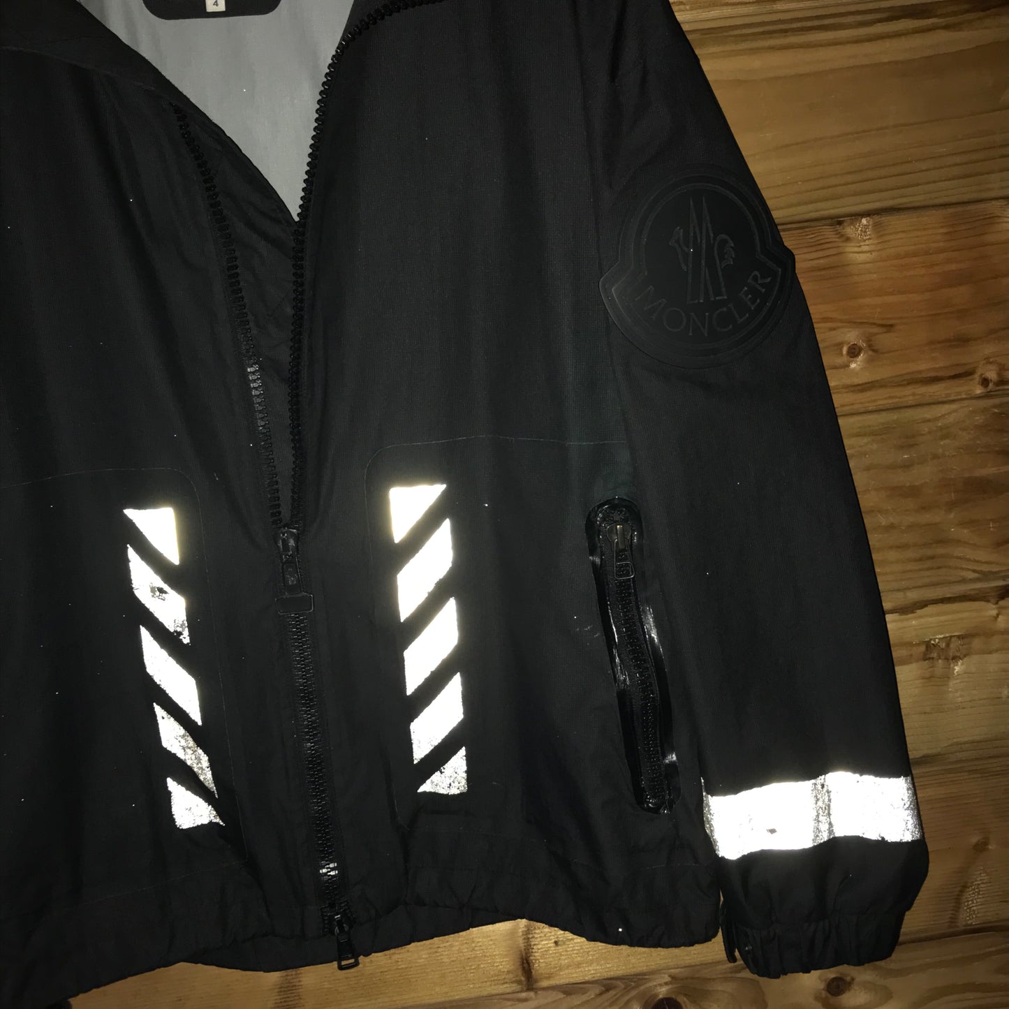 2017 Moncler x Off White 3M Sienne jacket
