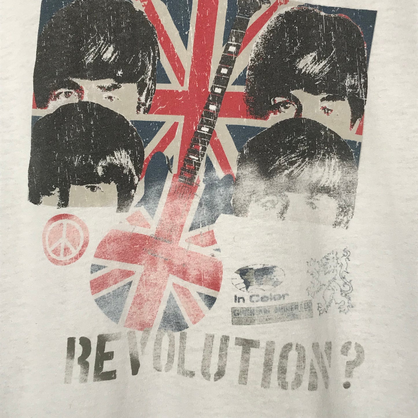 The Beatles You Say You Want A Revolution? Spellout t shirt