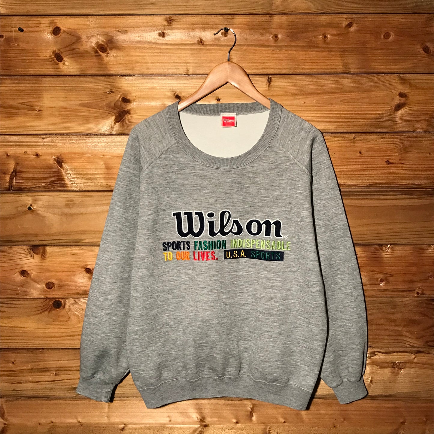 90s Wilson USA Sports Centre Spellout sweatshirt