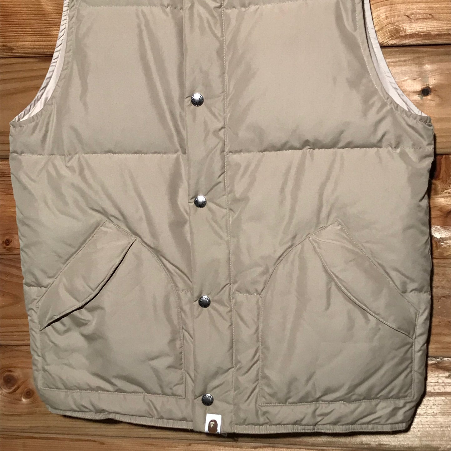 Bape, A Bathing Ape Essentials Down puffer gilet