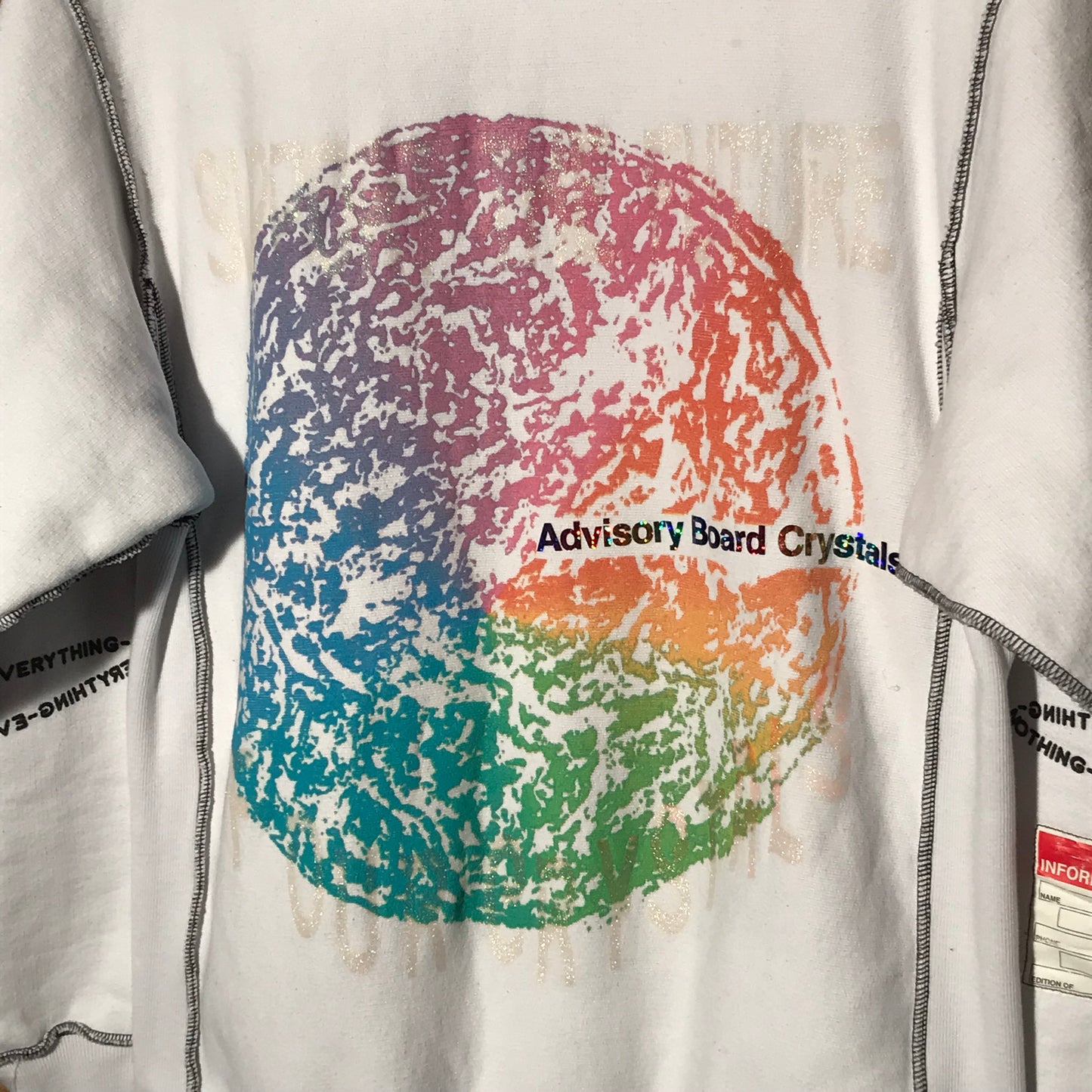 Advisory Board Crystals x Guess Jeans Planet Saving Information hoodie