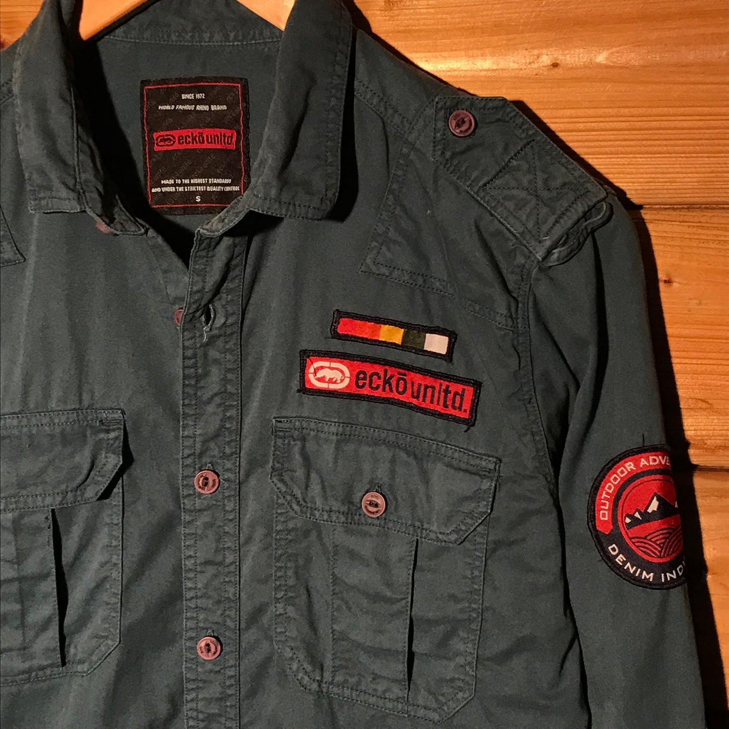 Ecko Unltd Outdoor Adventure button up overshirt