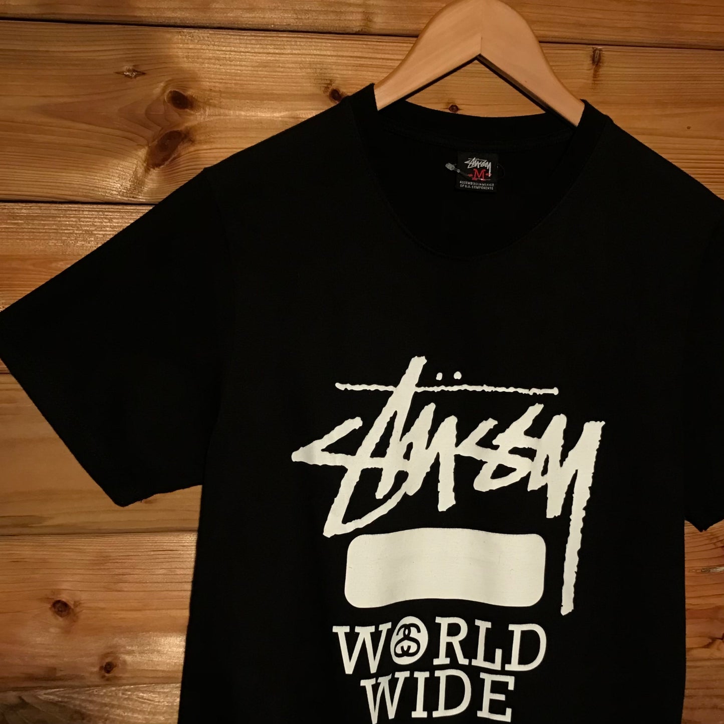 Stüssy Web Chapter World Wide Blank Box t shirt