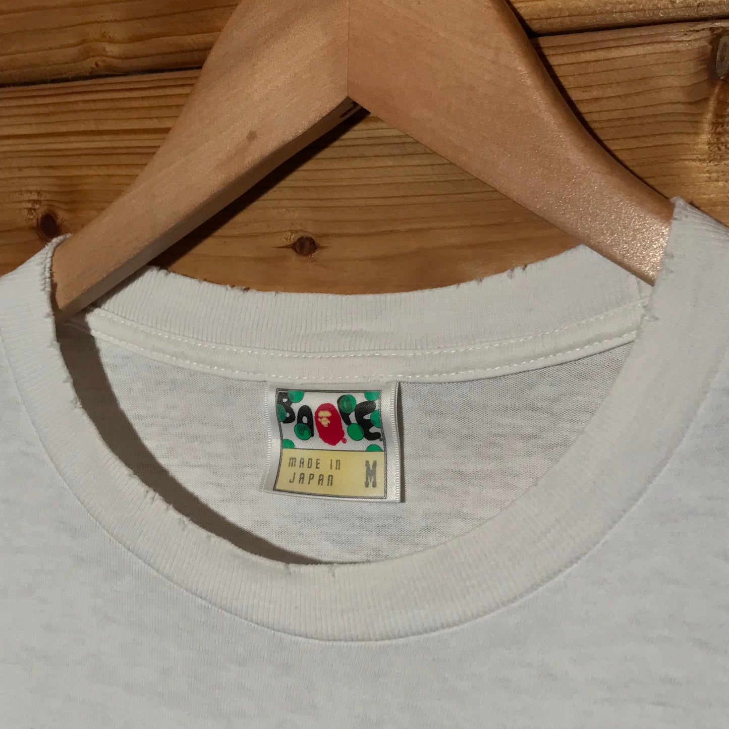 2008 Baby Milo, A Bathing Ape x Spongebob Squarepants t shirt