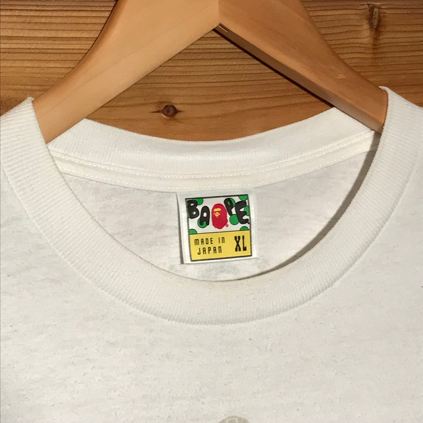 2008 Bape, A Bathing Ape Milo and Shark Face t shirt