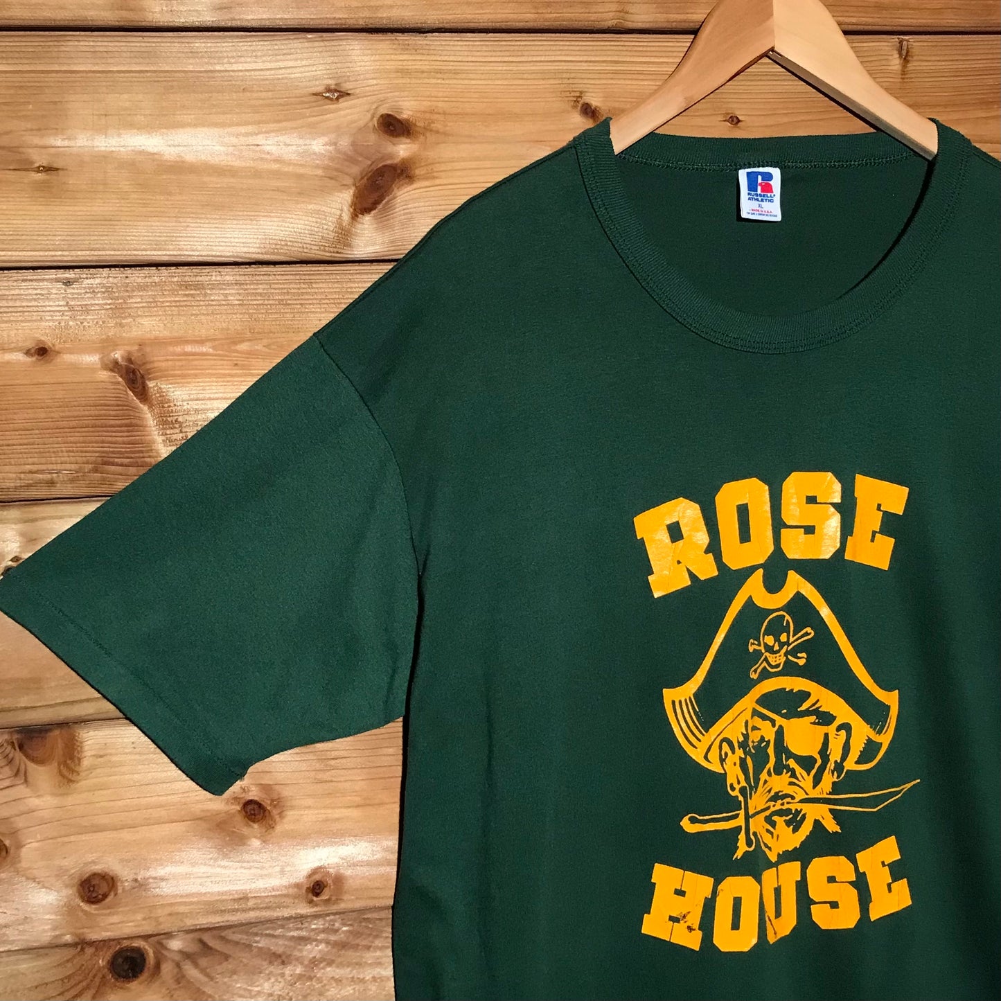 80s Russell Athletic Rose House Pirate t shirt