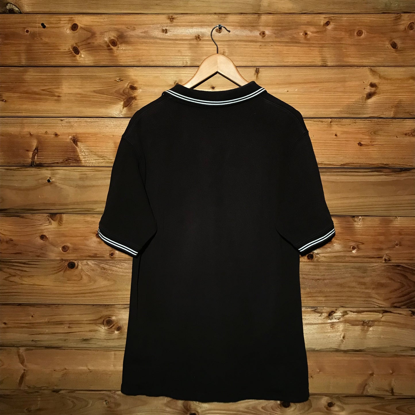 Stüssy Corner Script Spellout polo t shirt
