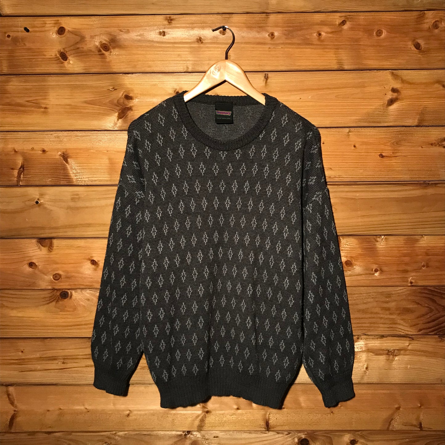 Westbury Diamond knit sweatshirt