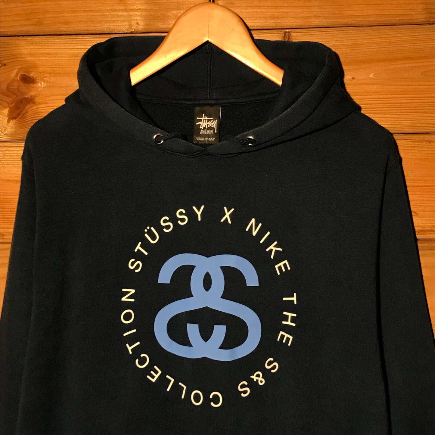 2012 Stüssy x Nike S&S Centre Spellout hoodie