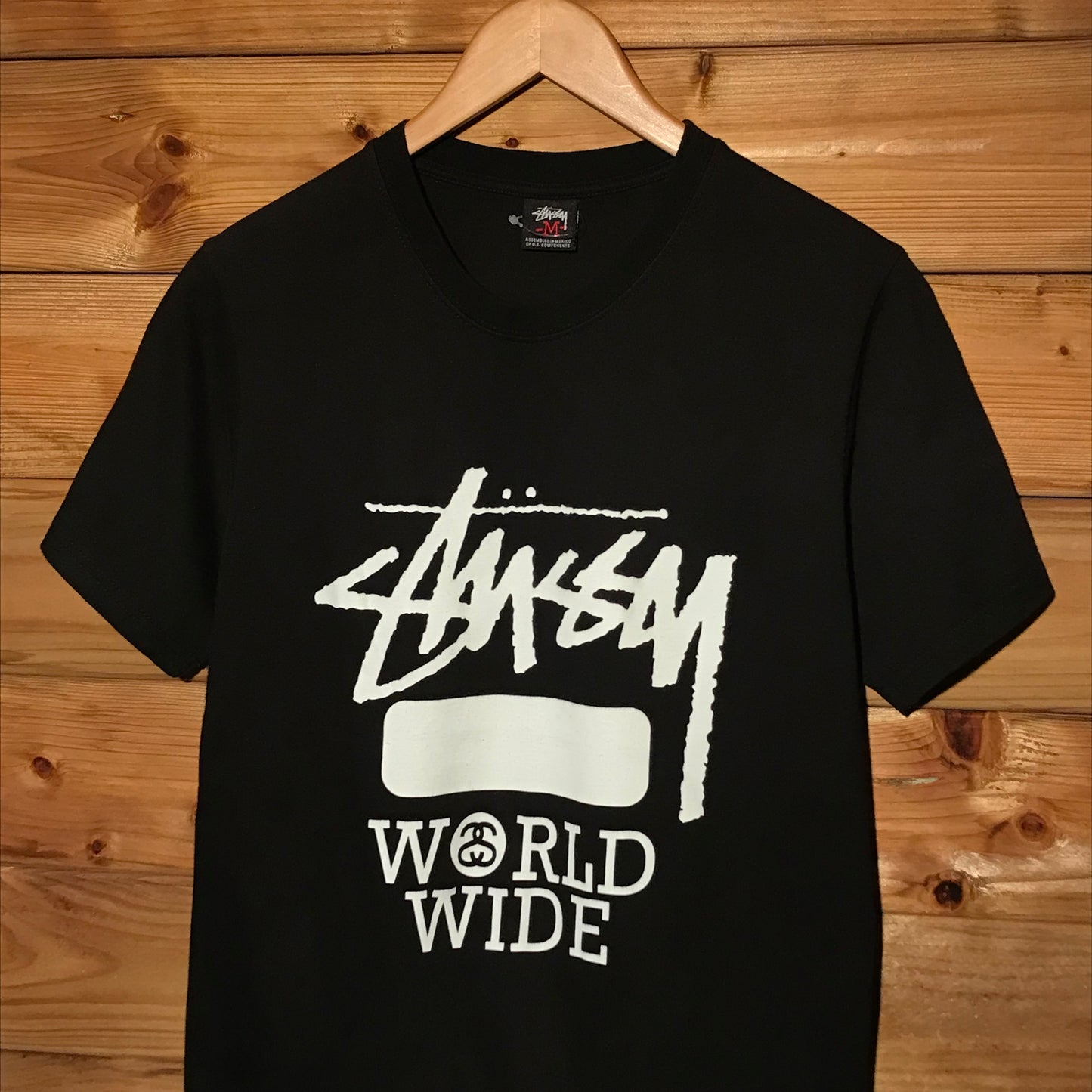 Stüssy Web Chapter World Wide Blank Box t shirt