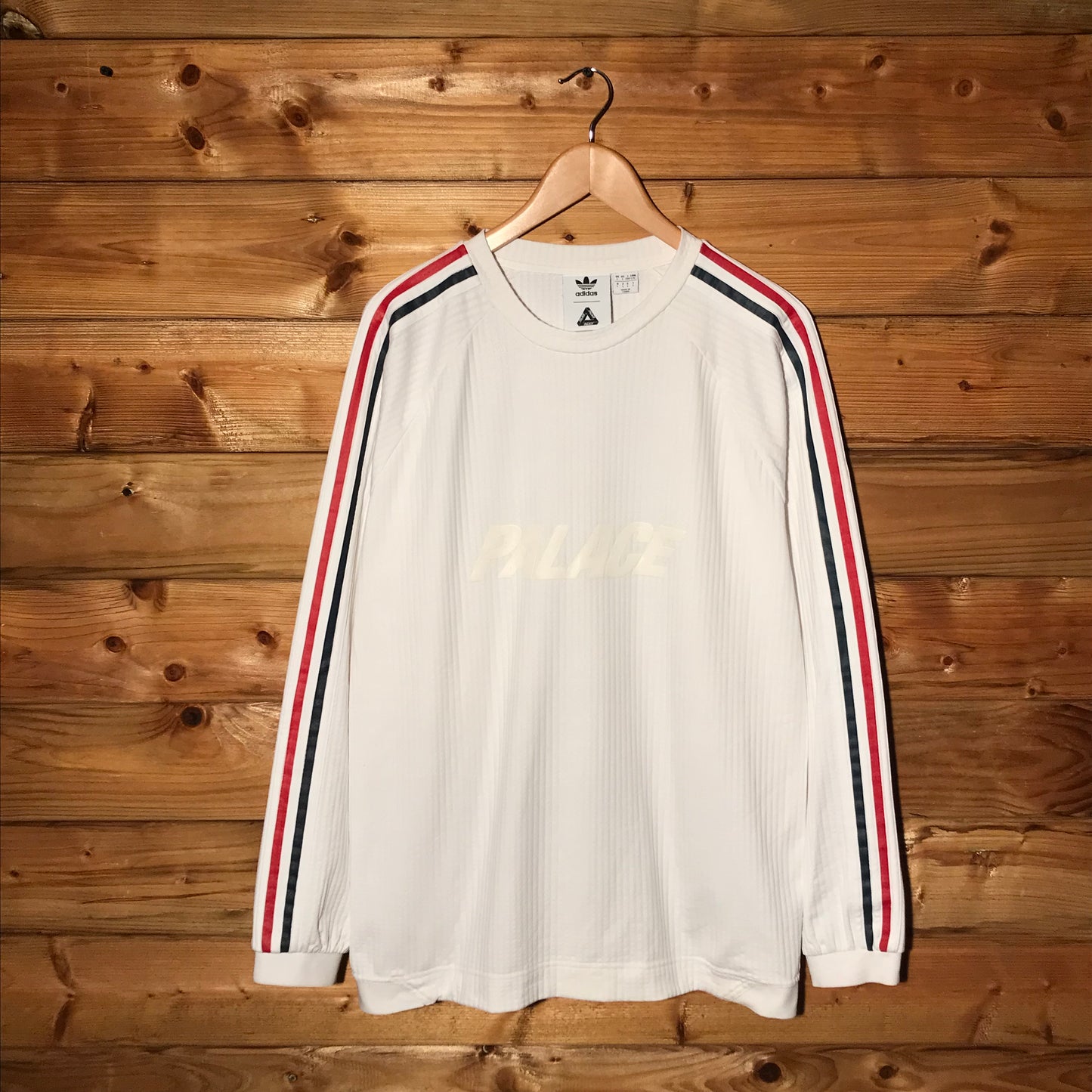 Palace x Adidas Waffle Knit Tonal Spellout sweatshirt