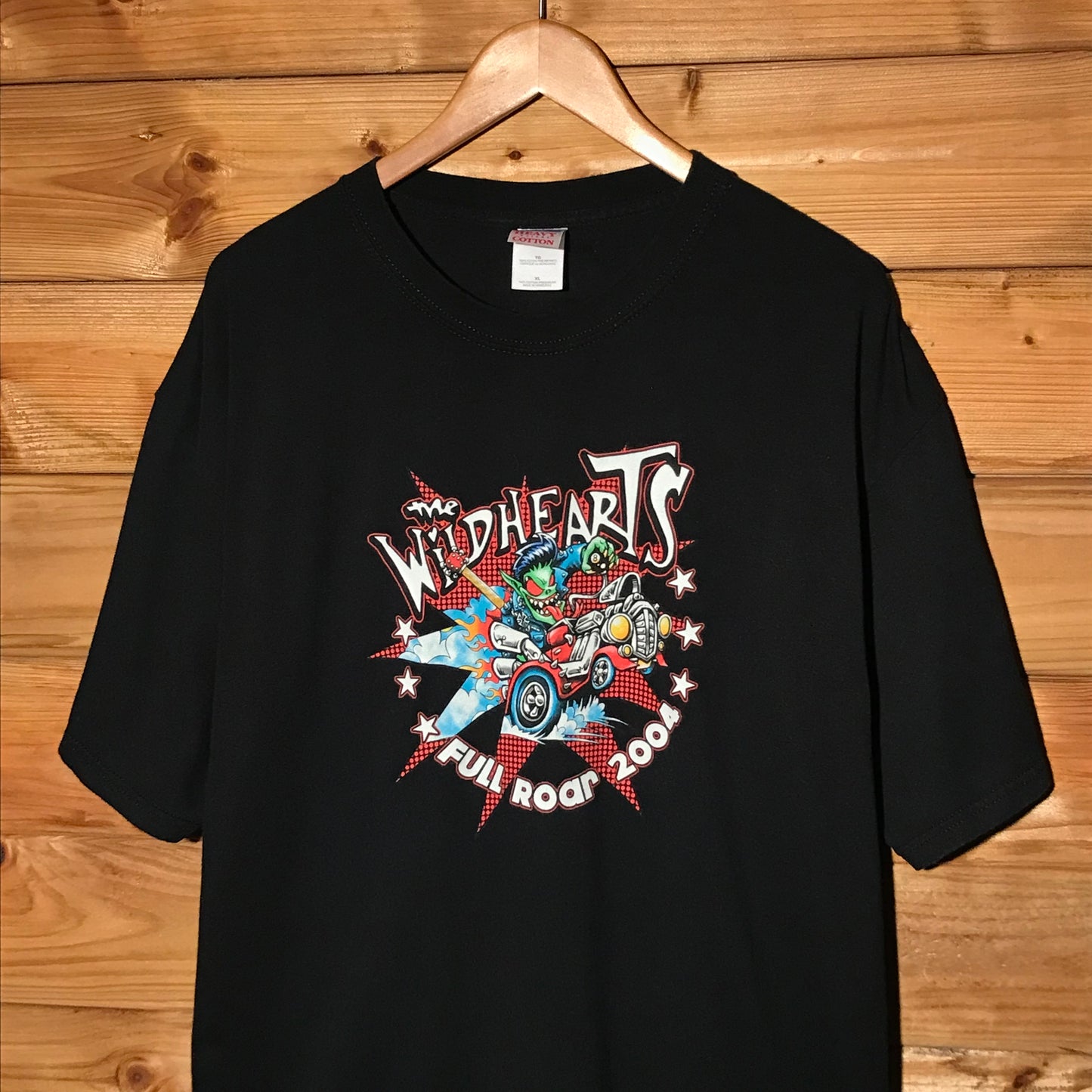 2004 The Wildhearts Full Roar World Tour t shirt