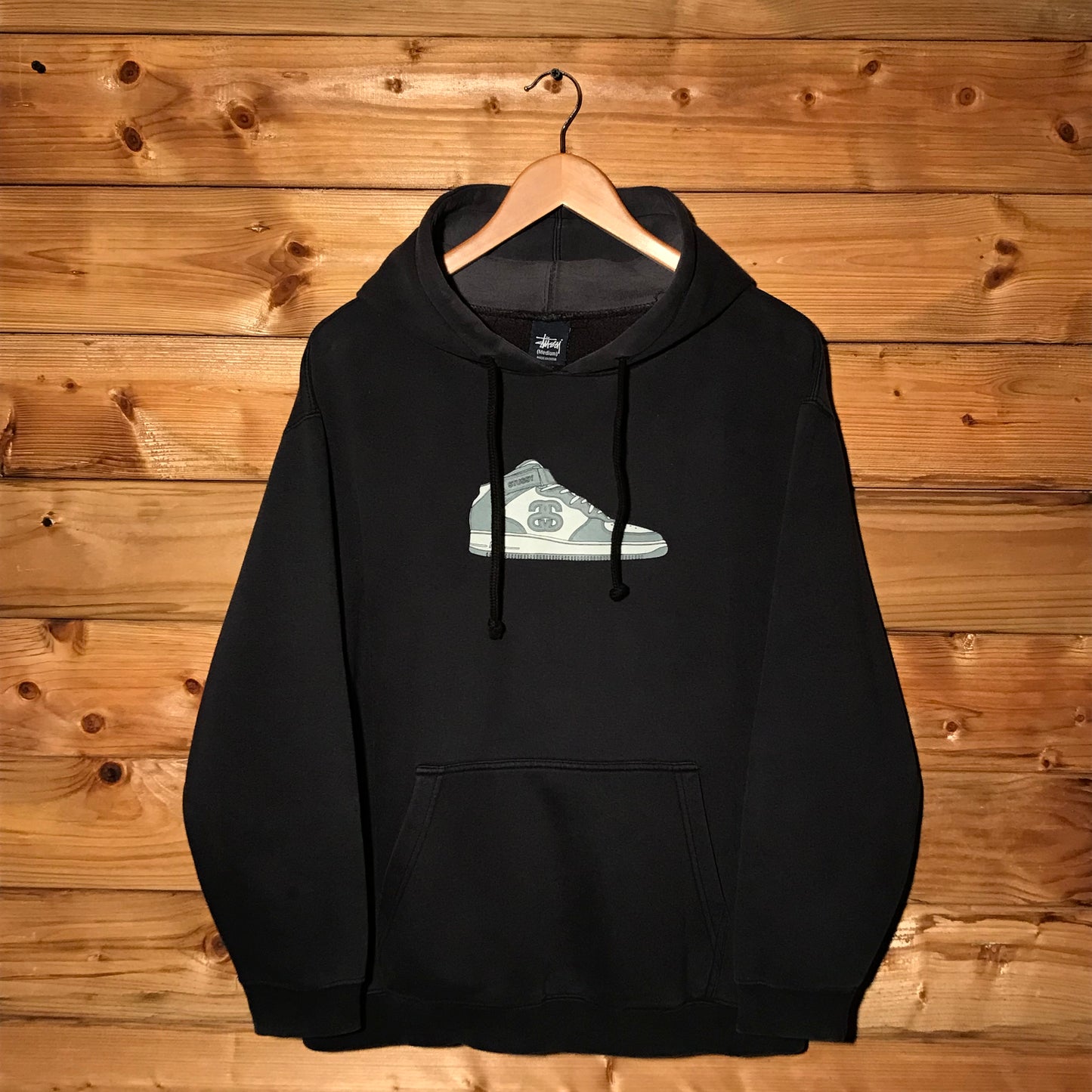 Stüssy Nike Air Force High Parody hoodie
