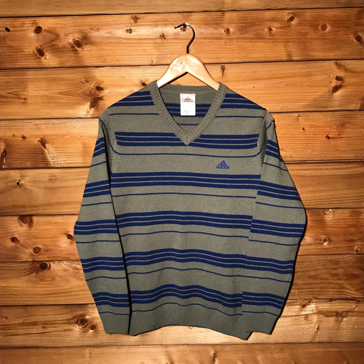 Adidas Striped knit sweatshirt