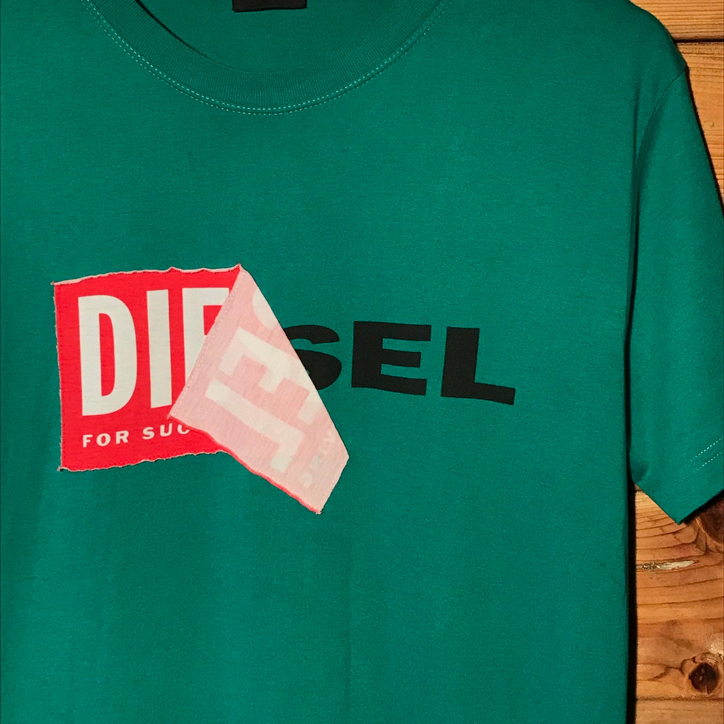 Diesel Half Ripped Spellout t shirt