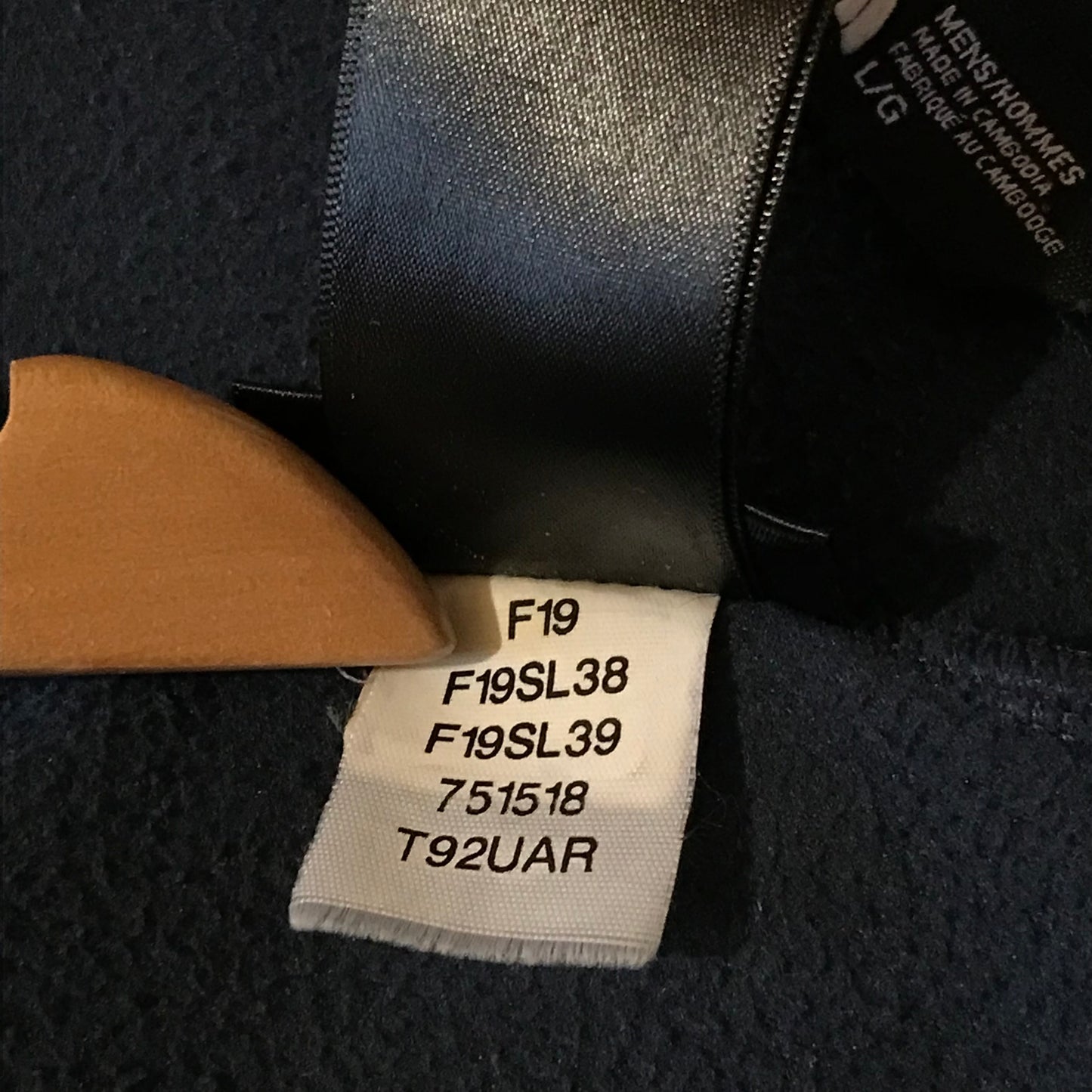 The North Face Polartec quarter zip fleece