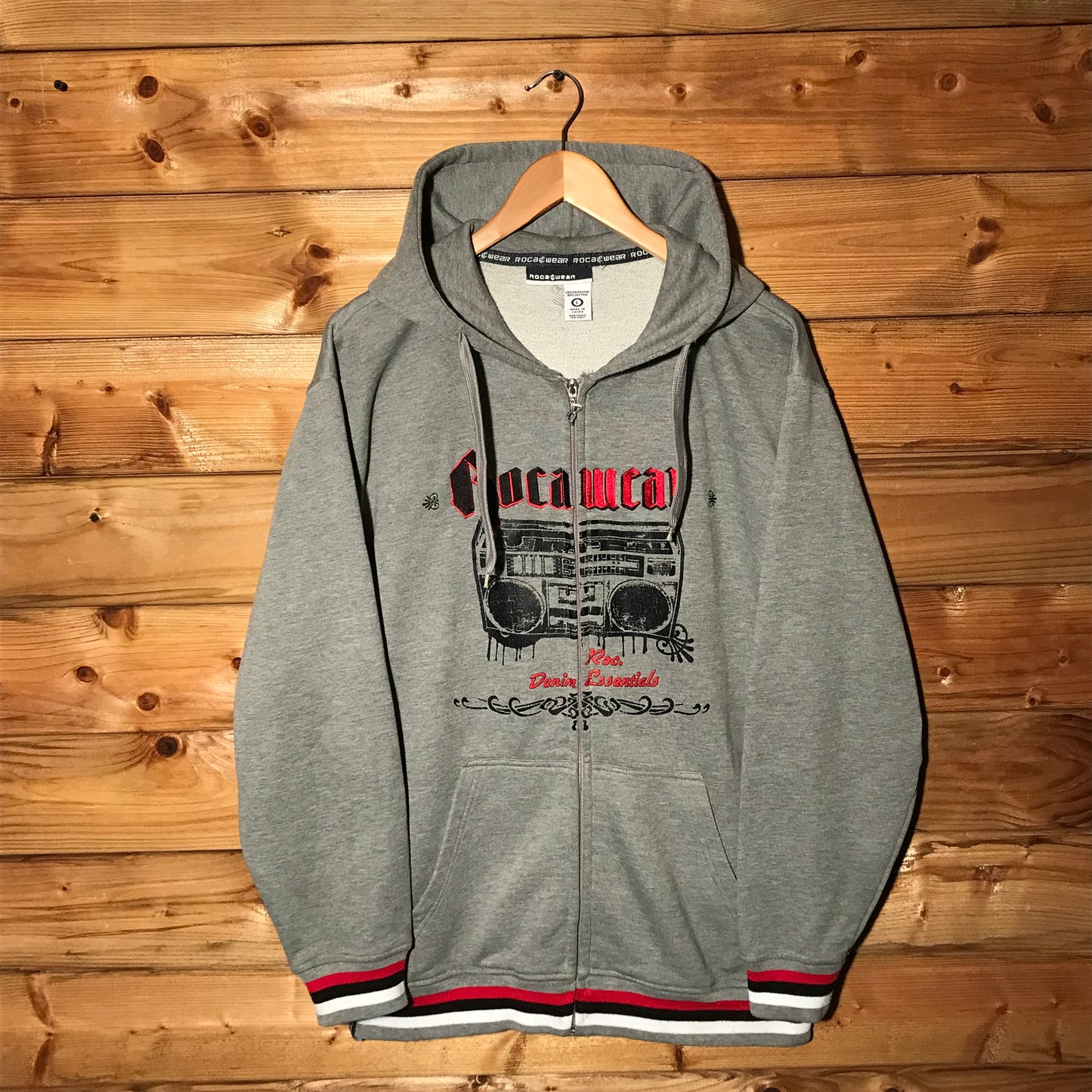 Rocawear Boombox zip up hoodie