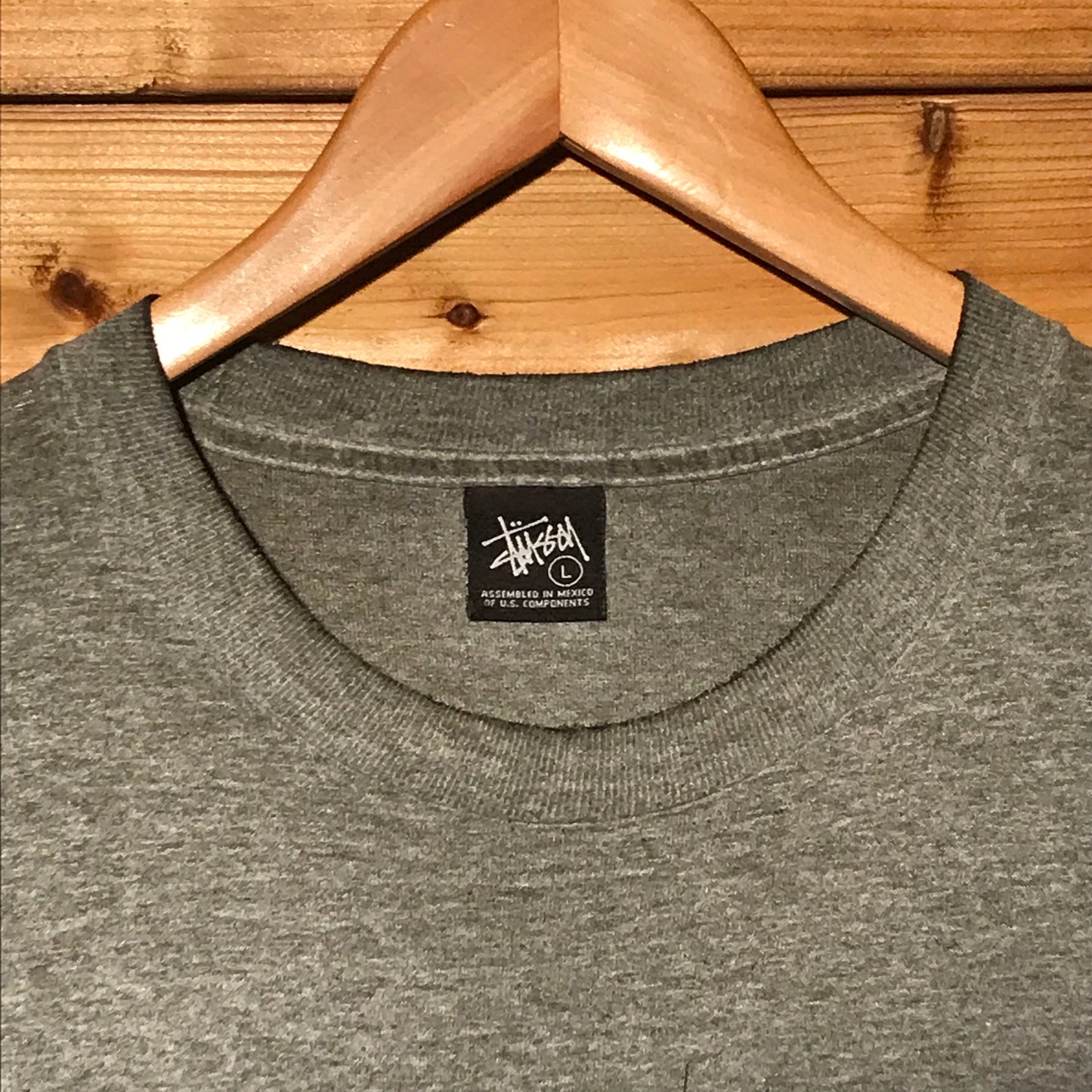 Stüssy Stay Strong Script Spellout t shirt