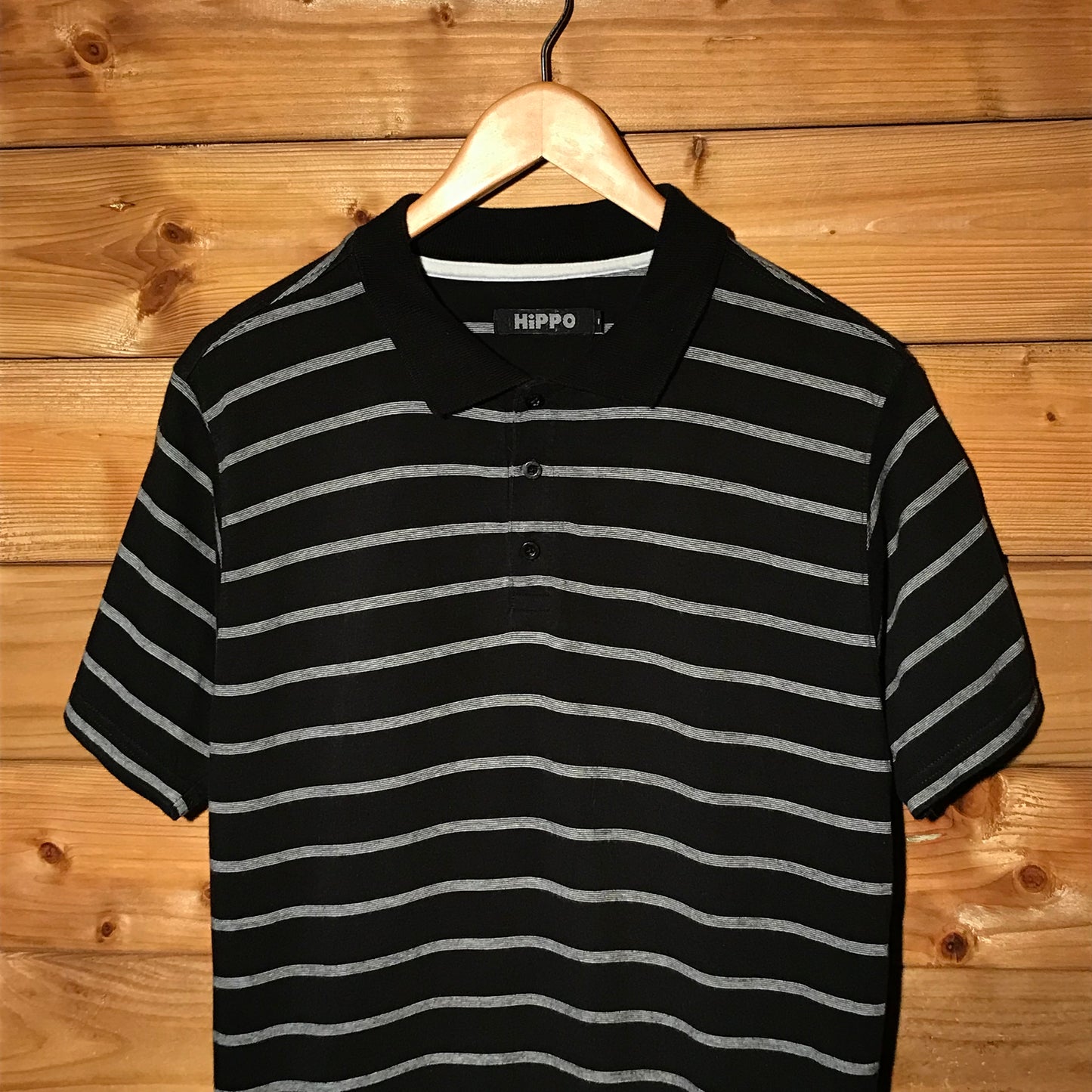 Hippo Essentials Striped polo t shirt