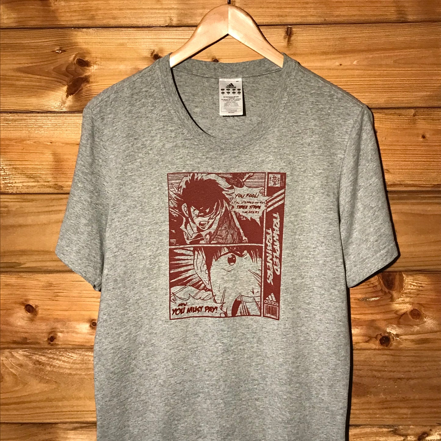 Adidas Global Comix Group Trampled Trainers t shirt