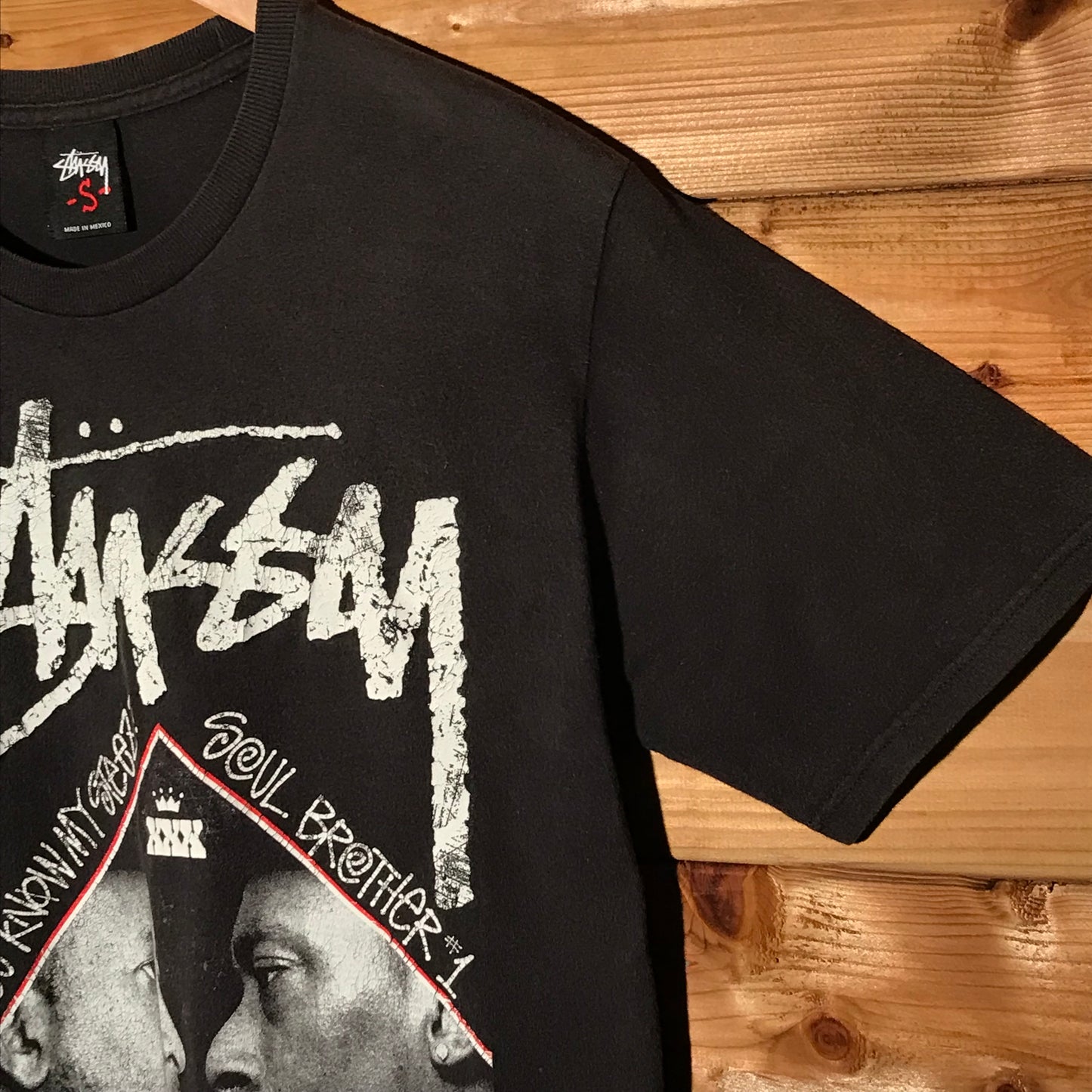 2010 Stüssy x Manhattan Records 30th Anniversary DJ Premier vs Pete Rock t shirt