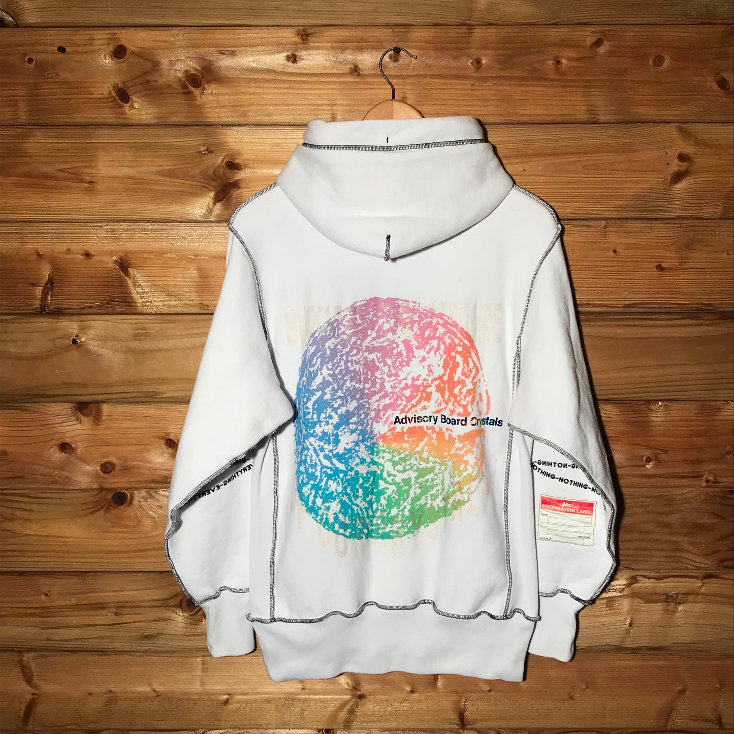 Advisory Board Crystals x Guess Jeans Planet Saving Information hoodie