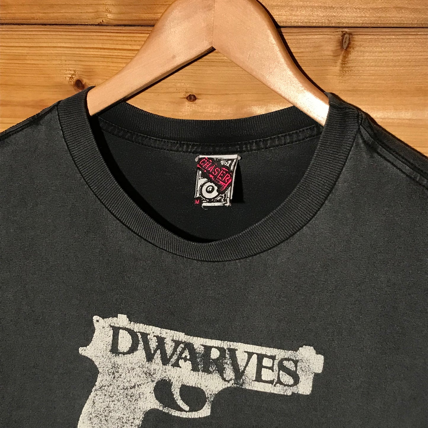 Dwarves Pistol Centre Spellout Band t shirt
