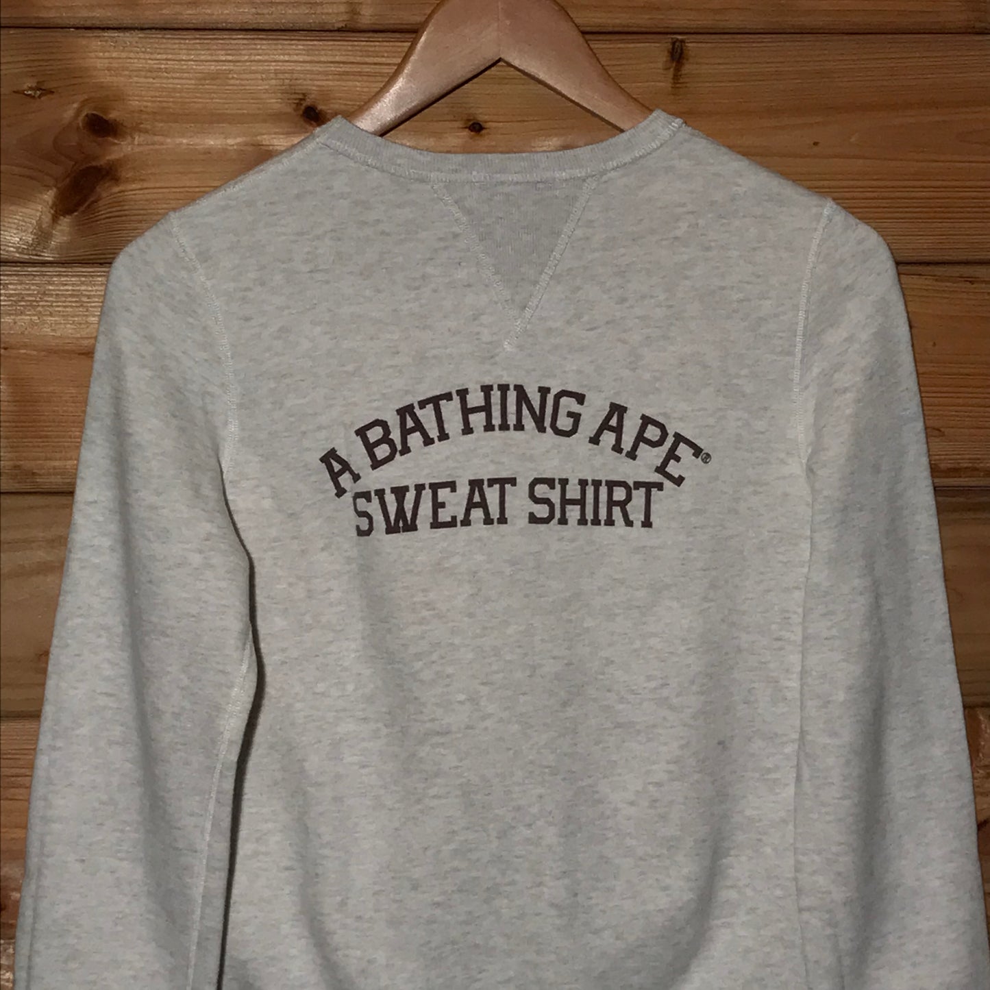 Bape, A Bathing Ape Sweat Shirt Arc Spellout sweatshirt
