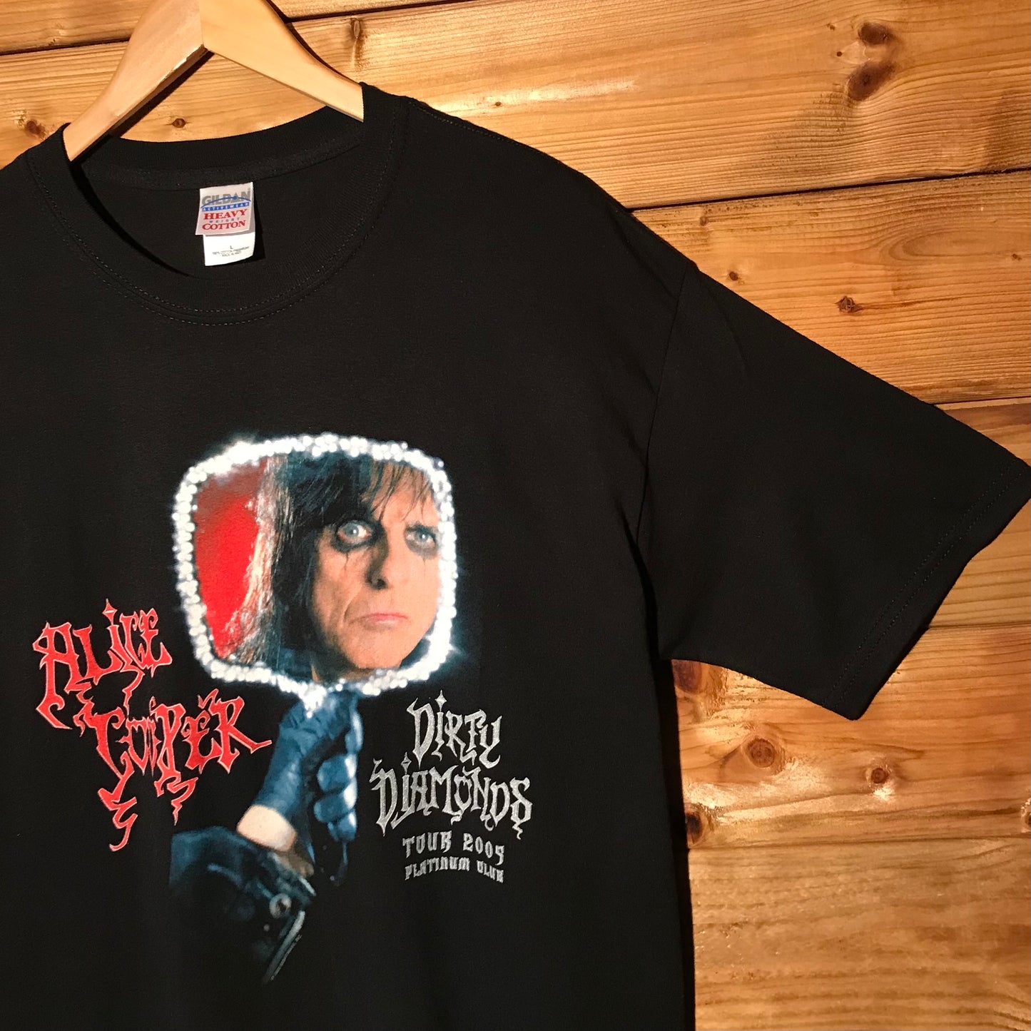 2005 Alice Cooper Dirty Diamonds World Tour Platinum Club t shirt
