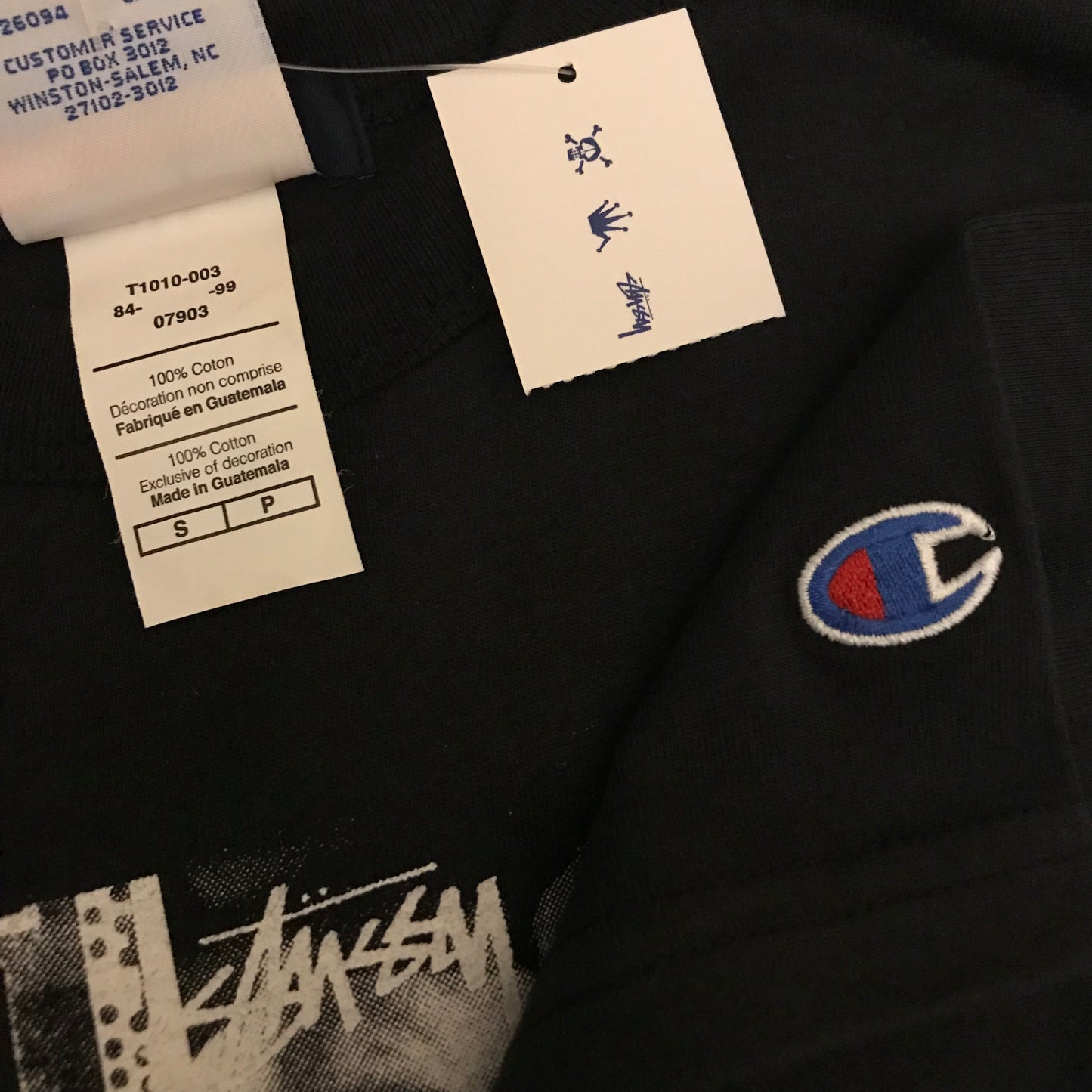 2005 Stüssy x Champion Machida Chapter Opening t shirt