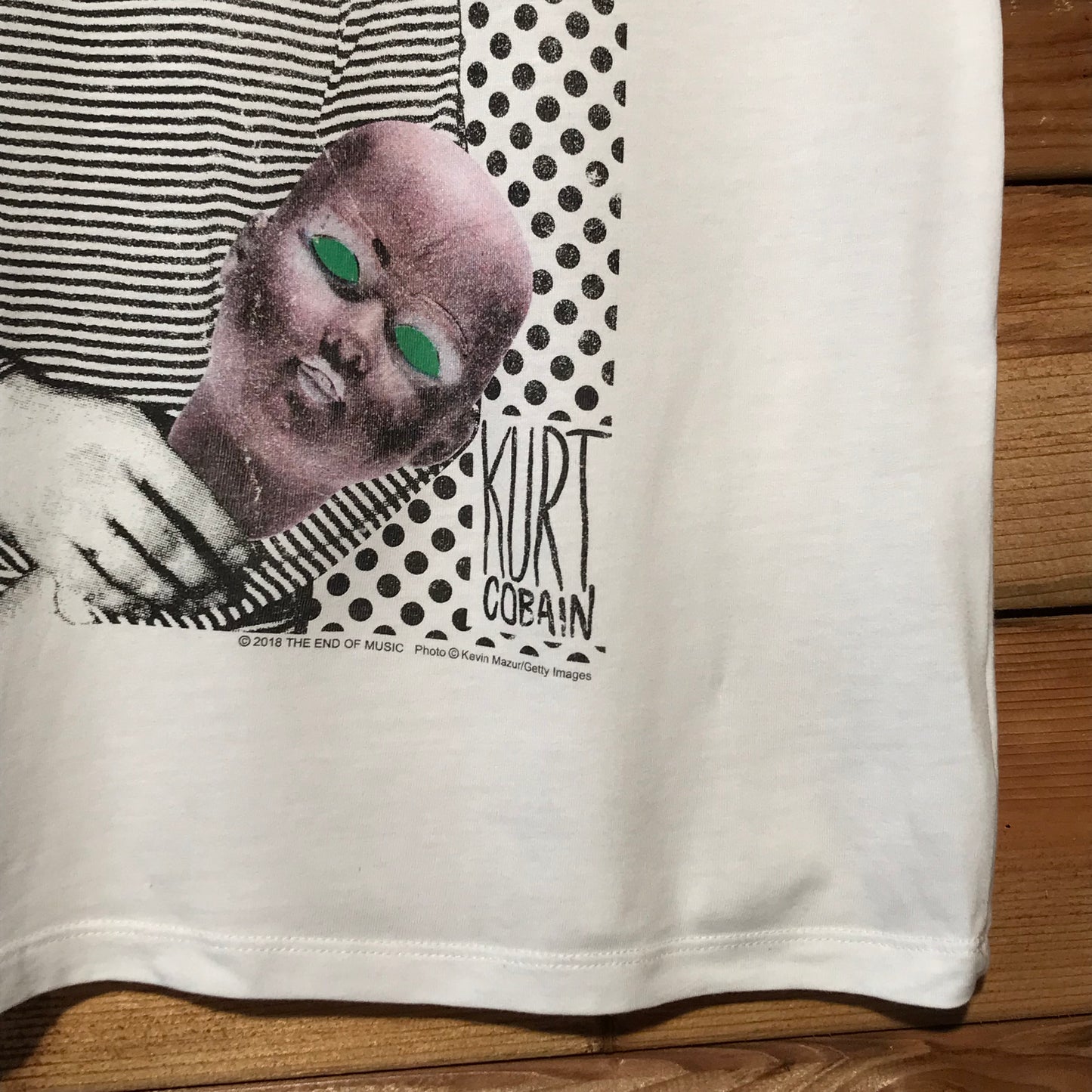 2018 Kurt Cobain Abstract Collage t shirt
