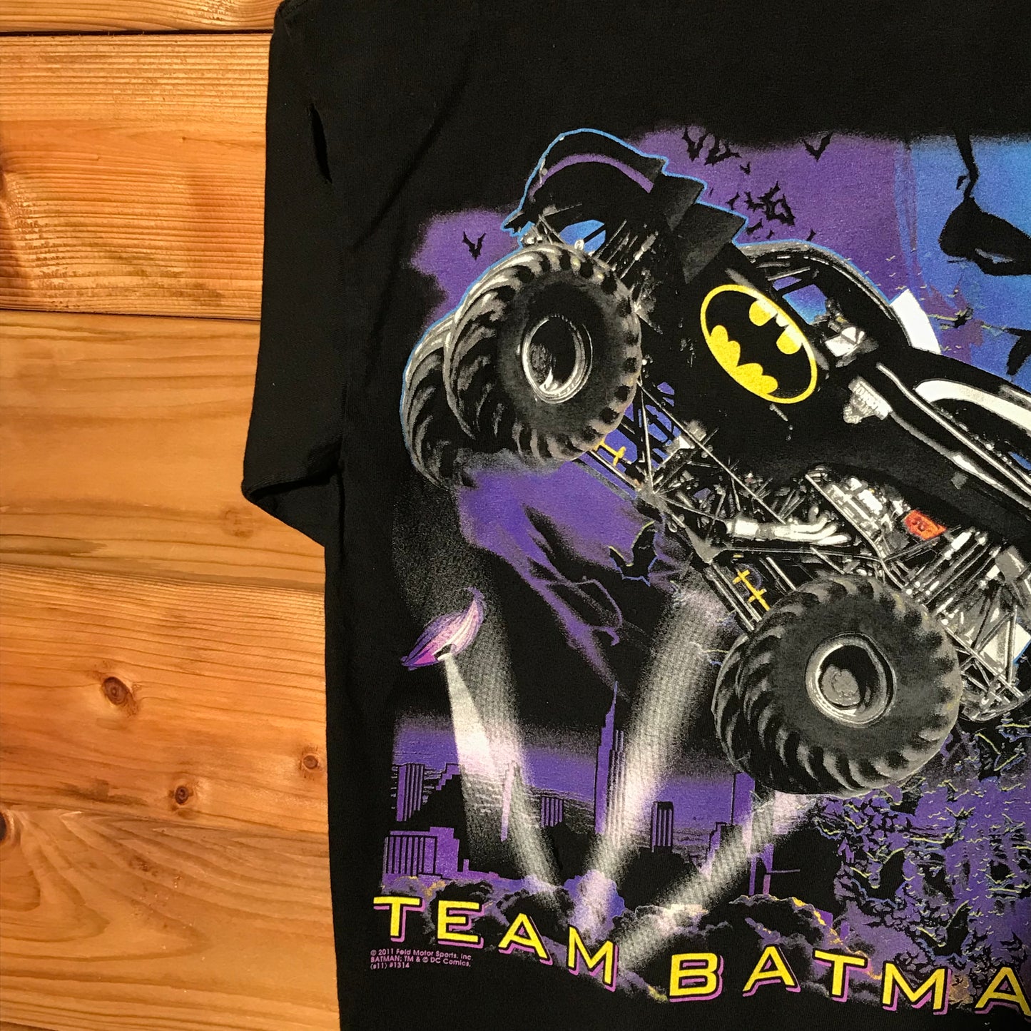 2011 Feld Batman Racing Team Monster Truck t shirt