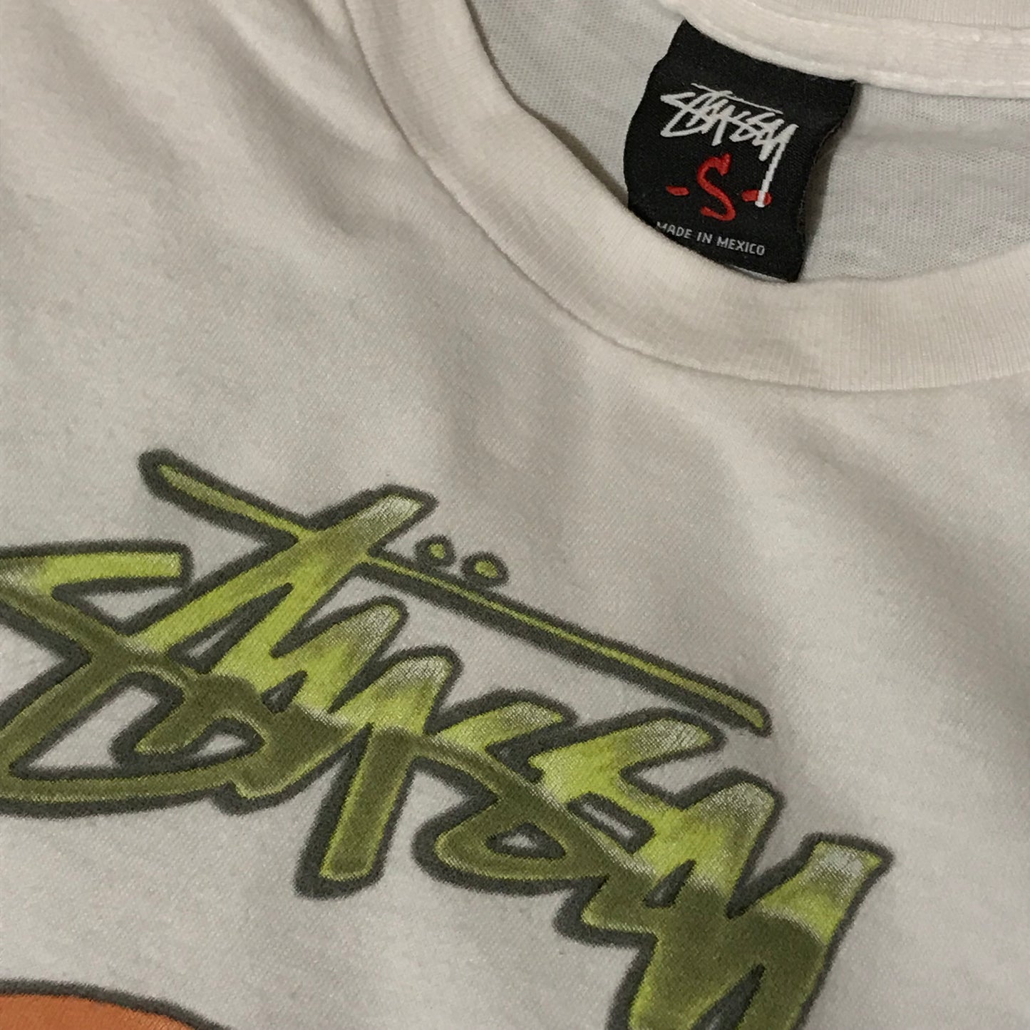 Stüssy Surf Skate Skull Since 1980 Script Spellout t shirt
