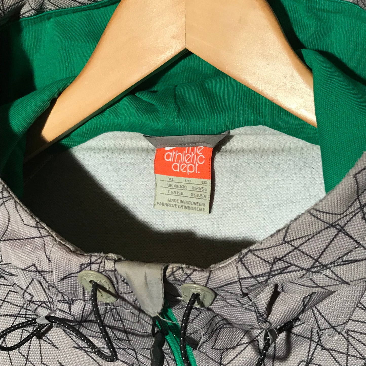 2009 Nike Ath Dept N AOP zip up hoodie