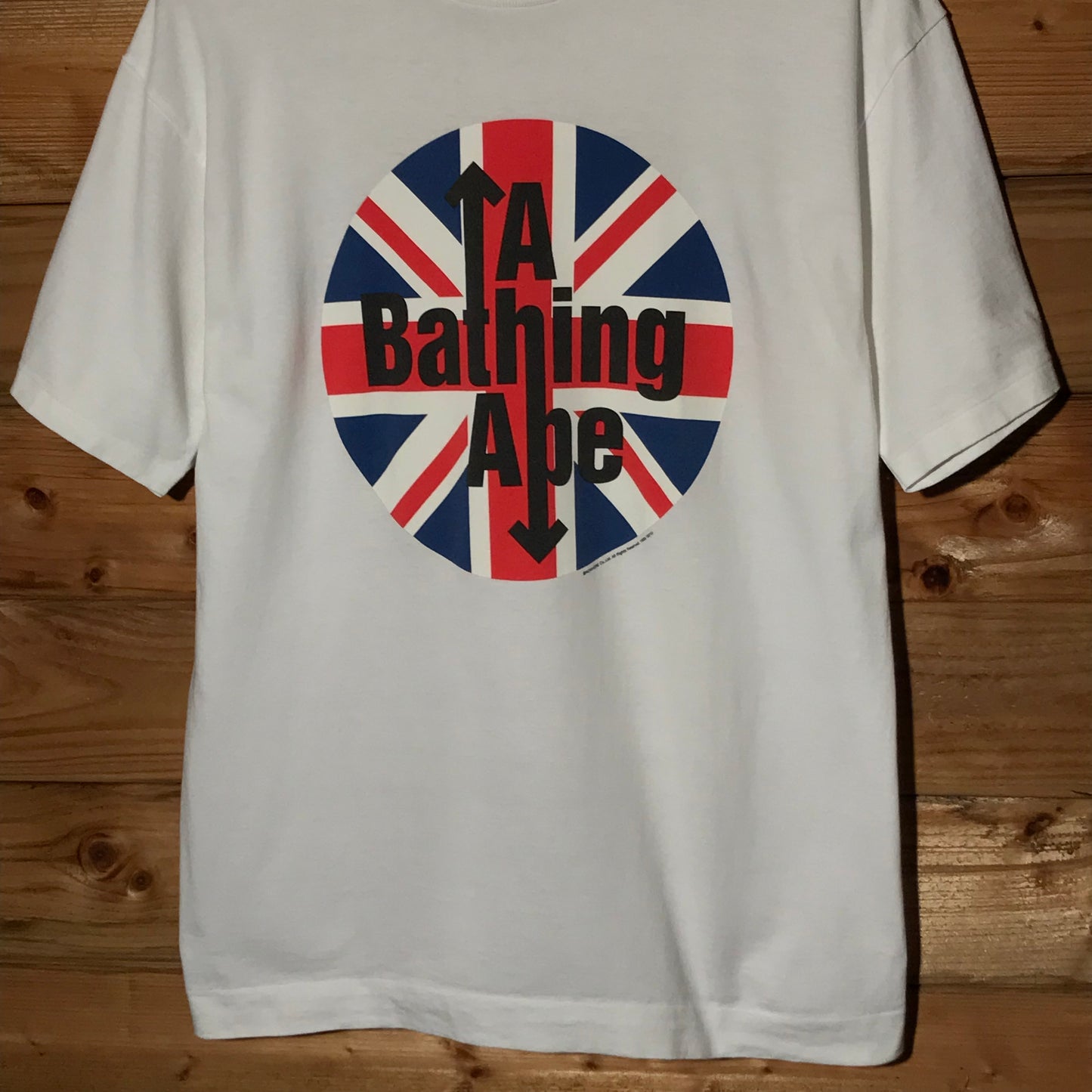 2010 Bape, A Bathing Ape The Who Band Logo Parody t shirt