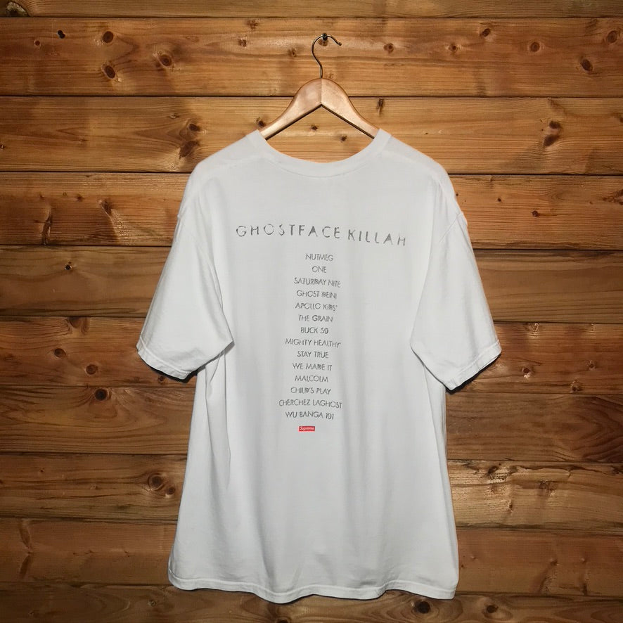 2020 Supreme Clientele Ghostface Killah t shirt