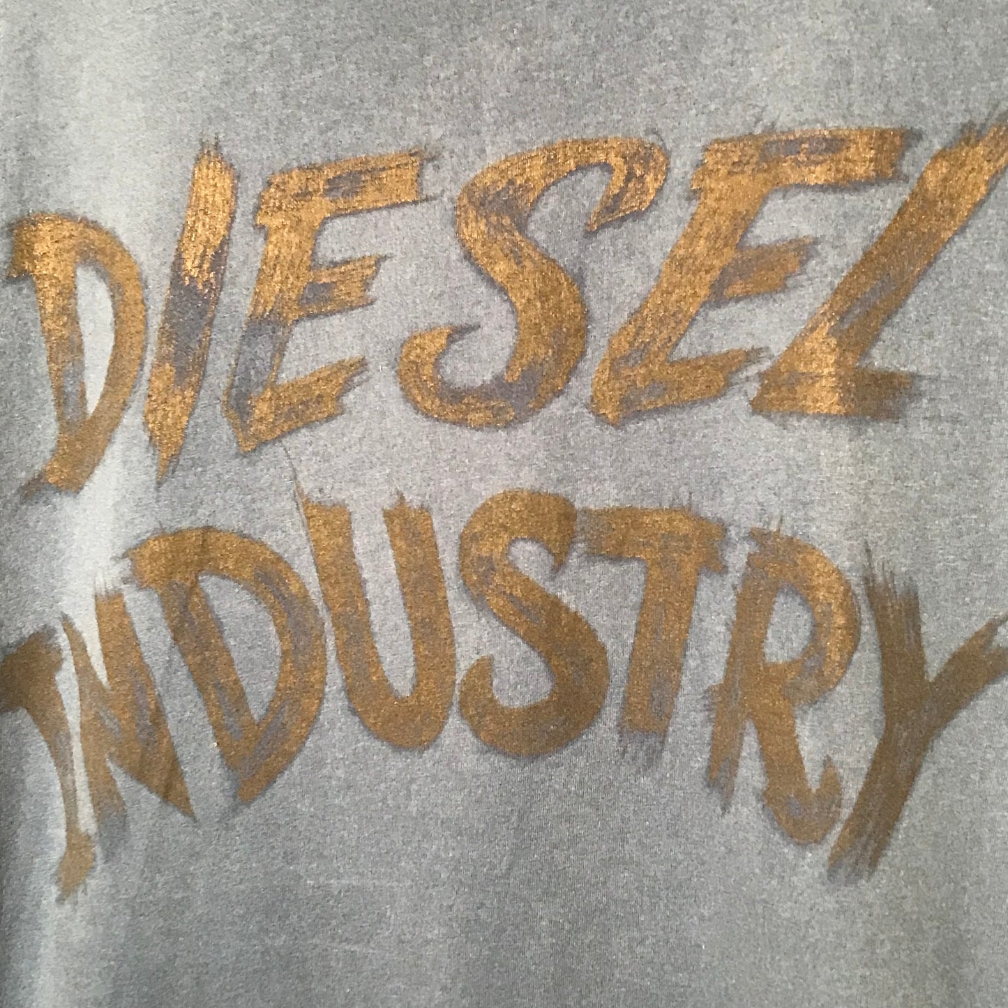 Diesel Industry Brush Spellout t shirt