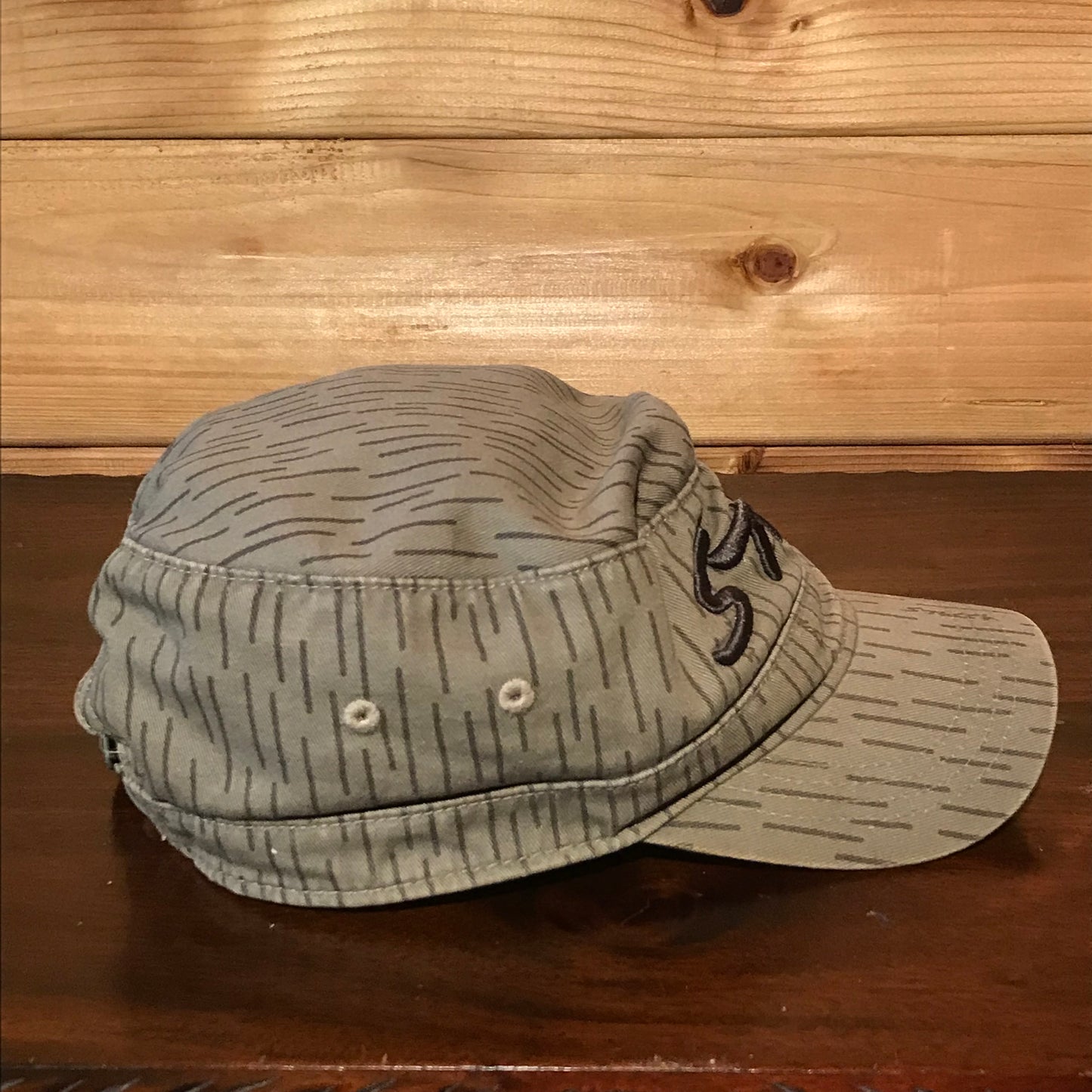 Stüssy x Futura Raindrop Camo Spellout cap