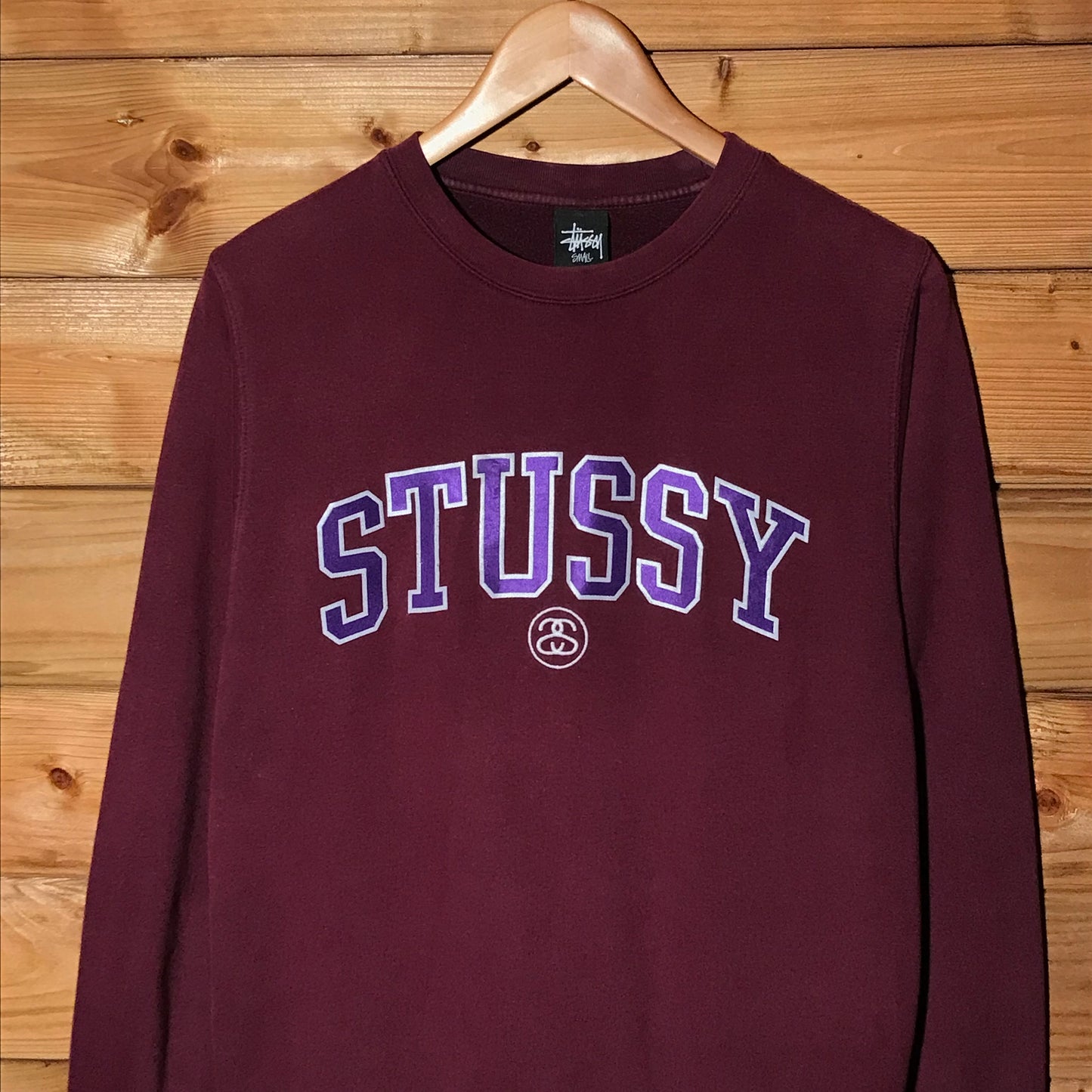 Stüssy Arc Spellout Link Logo sweatshirt