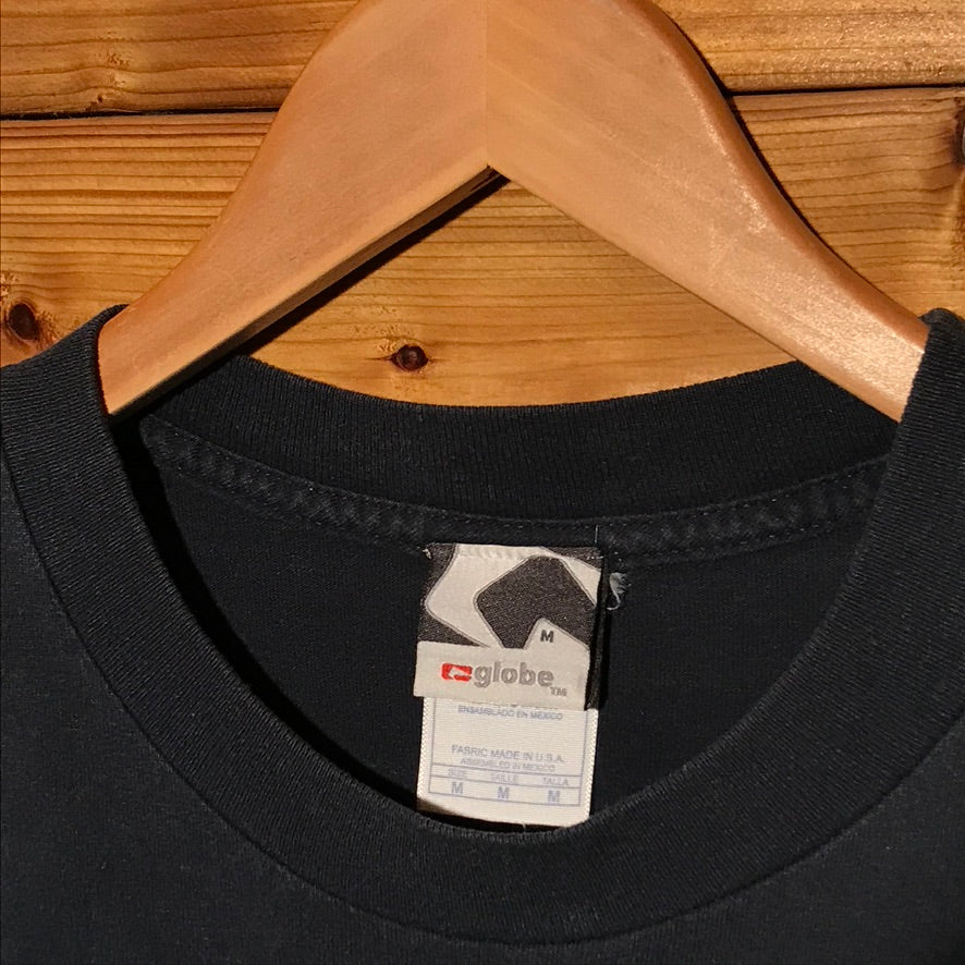 Globe Industries Centre Box Logo Spellout t shirt