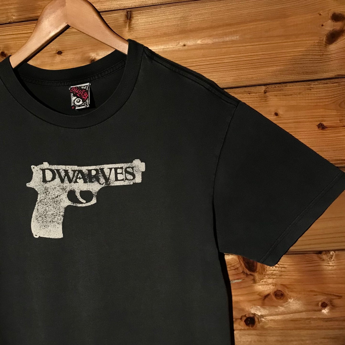 Dwarves Pistol Centre Spellout Band t shirt