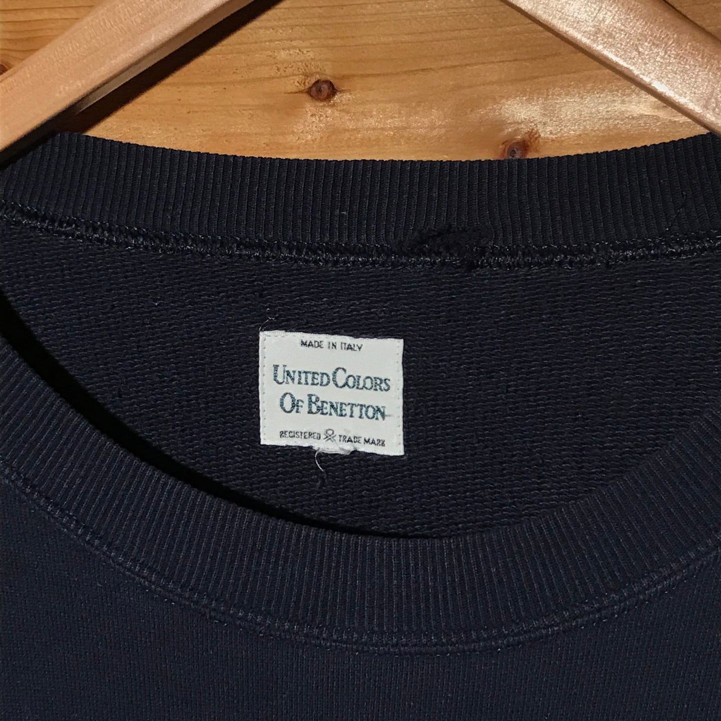 90s United Colors of Benetton Symbols Spellout sweatshirt
