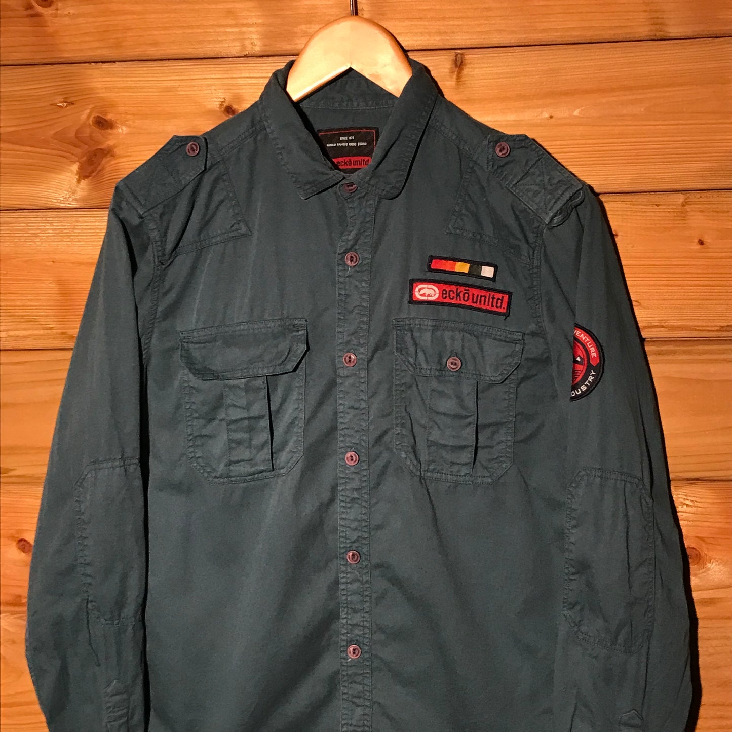 Ecko Unltd Outdoor Adventure button up overshirt
