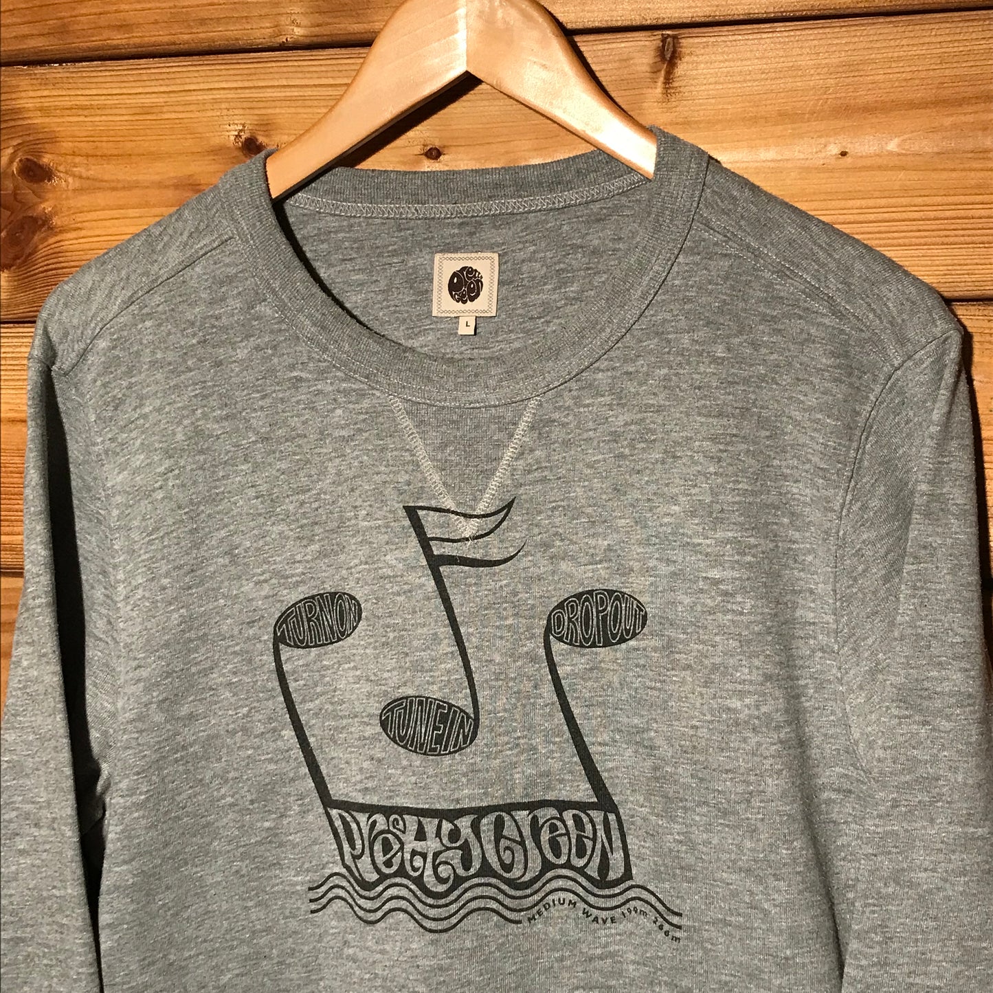 Pretty Green Medium Wave Music Note sweatshirt