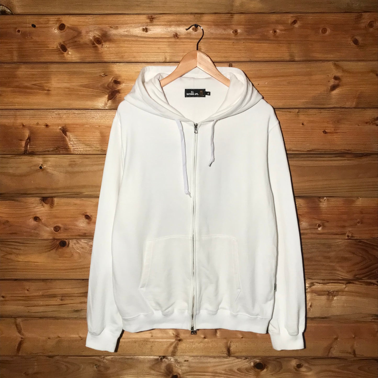 Bape, Mr Bathing Ape Spellout zip up hoodie