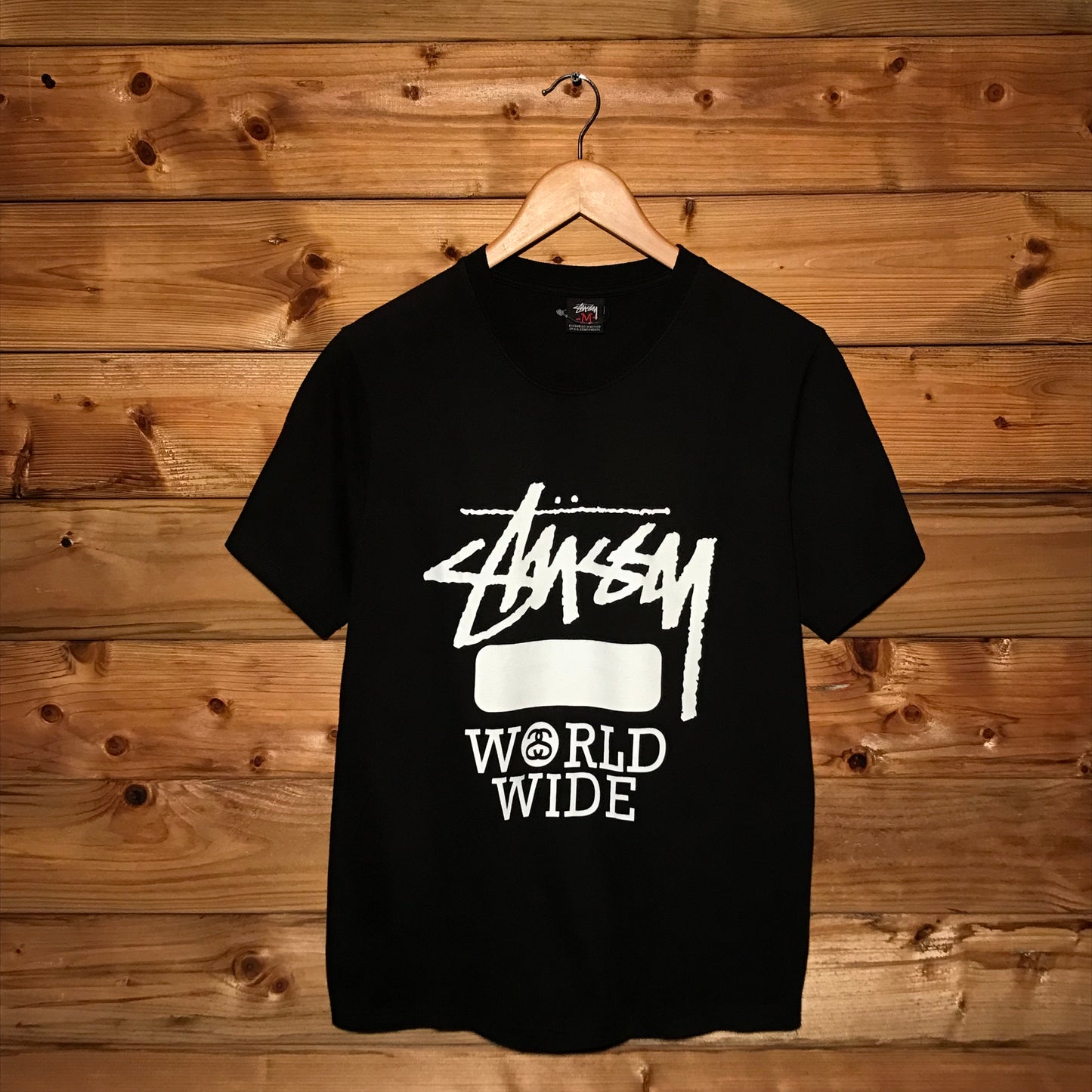 Stüssy Web Chapter World Wide Blank Box t shirt