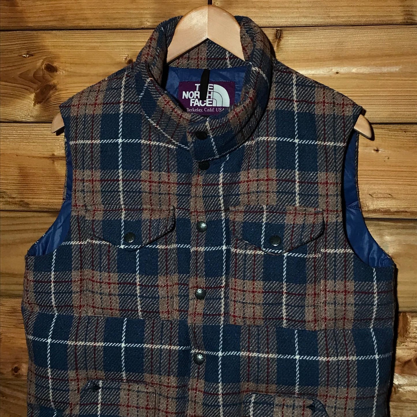 2010 The North Face Purple Label x Harris Tweed gilet