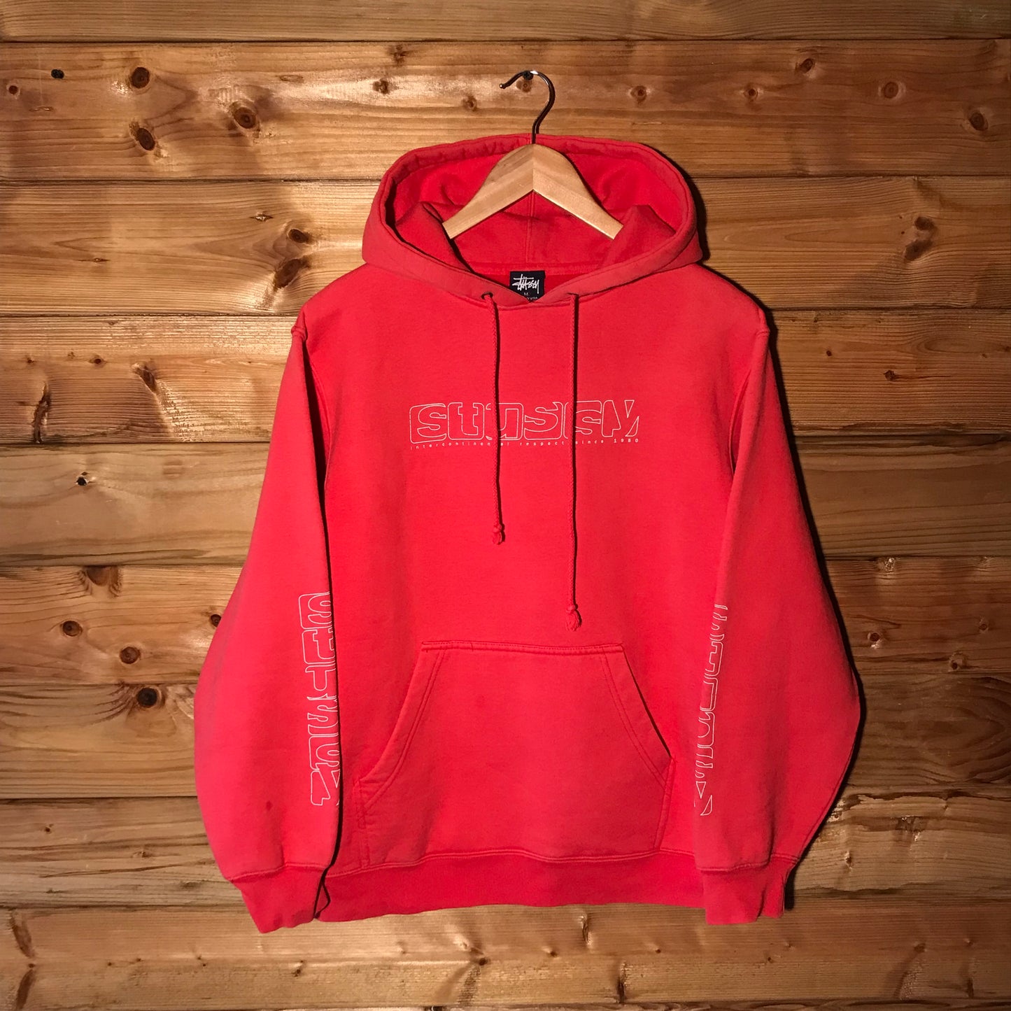 90s Stüssy NYTLA Intercontinental Respect hoodie